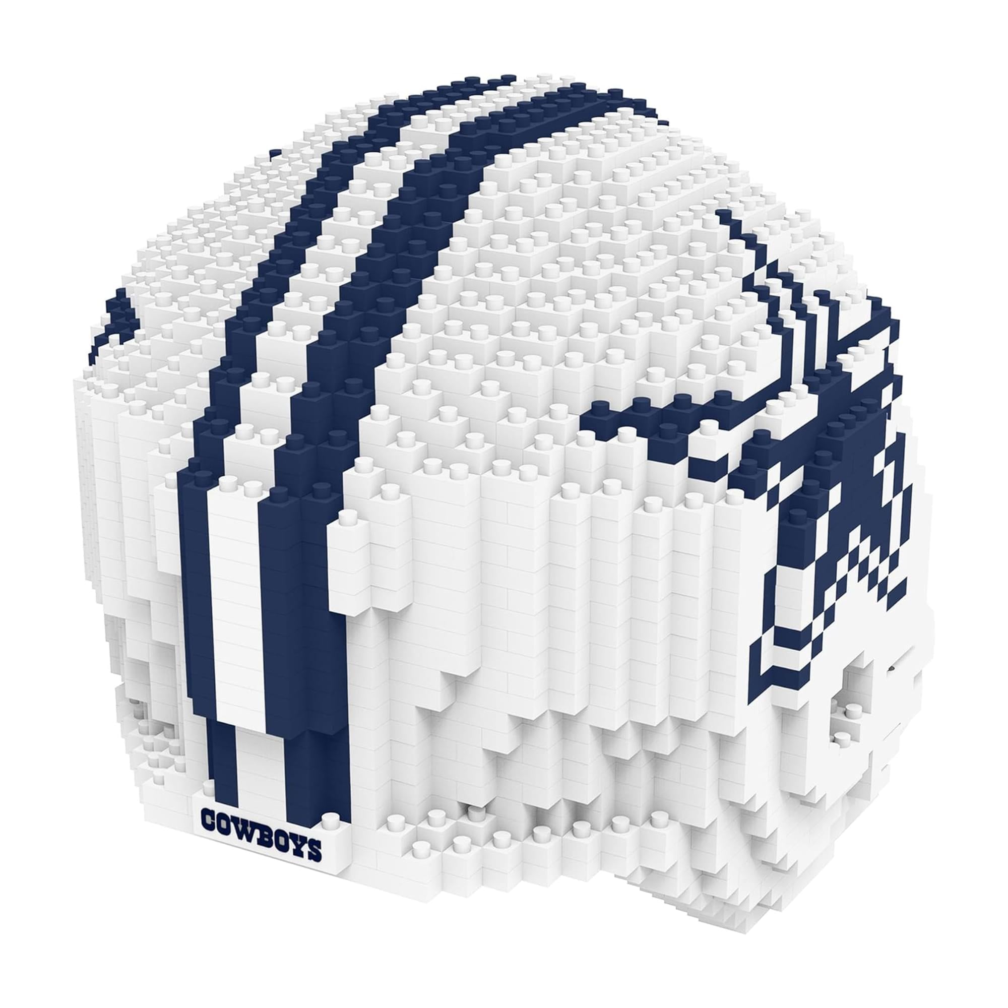 Dallas Cowboys NFL FOCO BRXLZ Helmet Building Block Set
