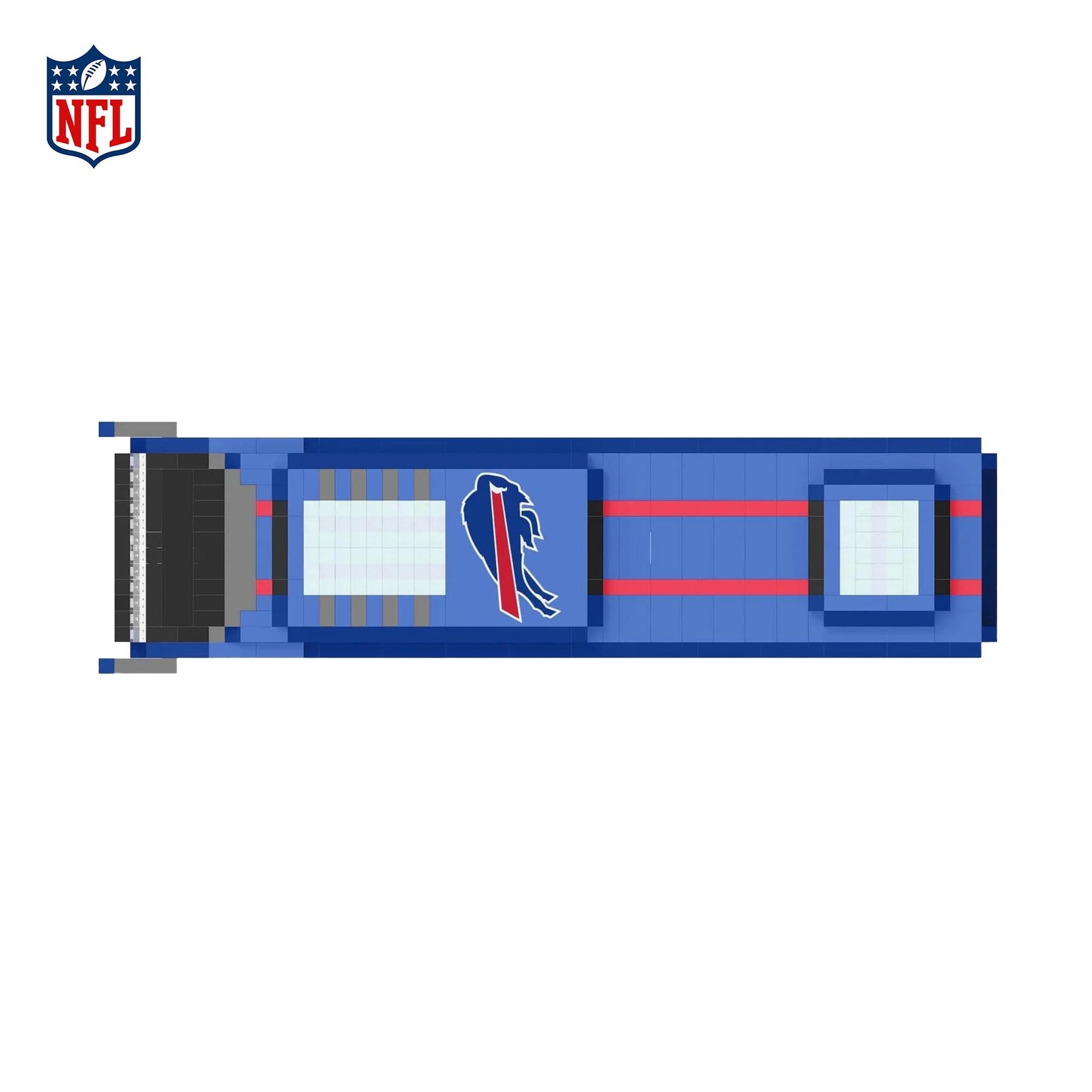 Buffalo Bills NFL BRXLZ Team Bus 1236-Piece Building Block Set