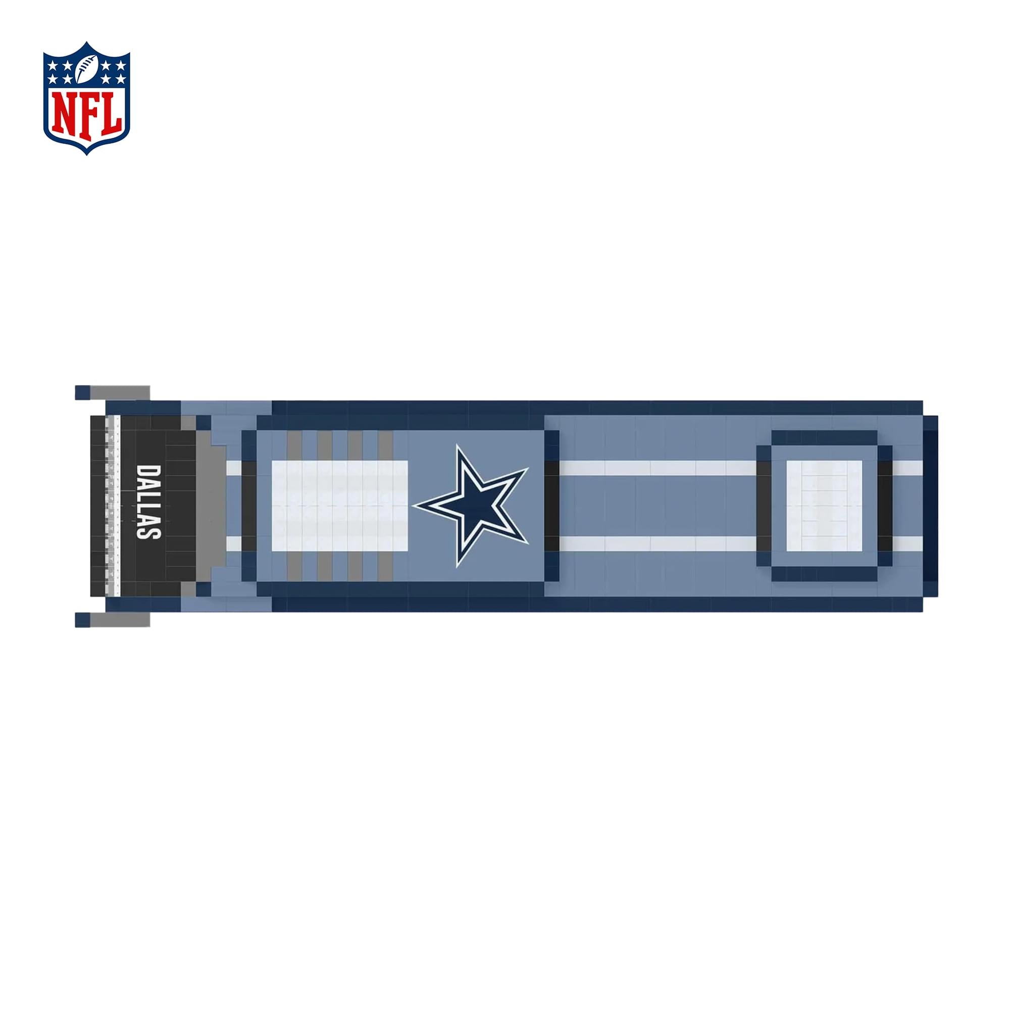 Dallas Cowboys NFL BRXLZ Team Bus 1236-Piece Building Block Set