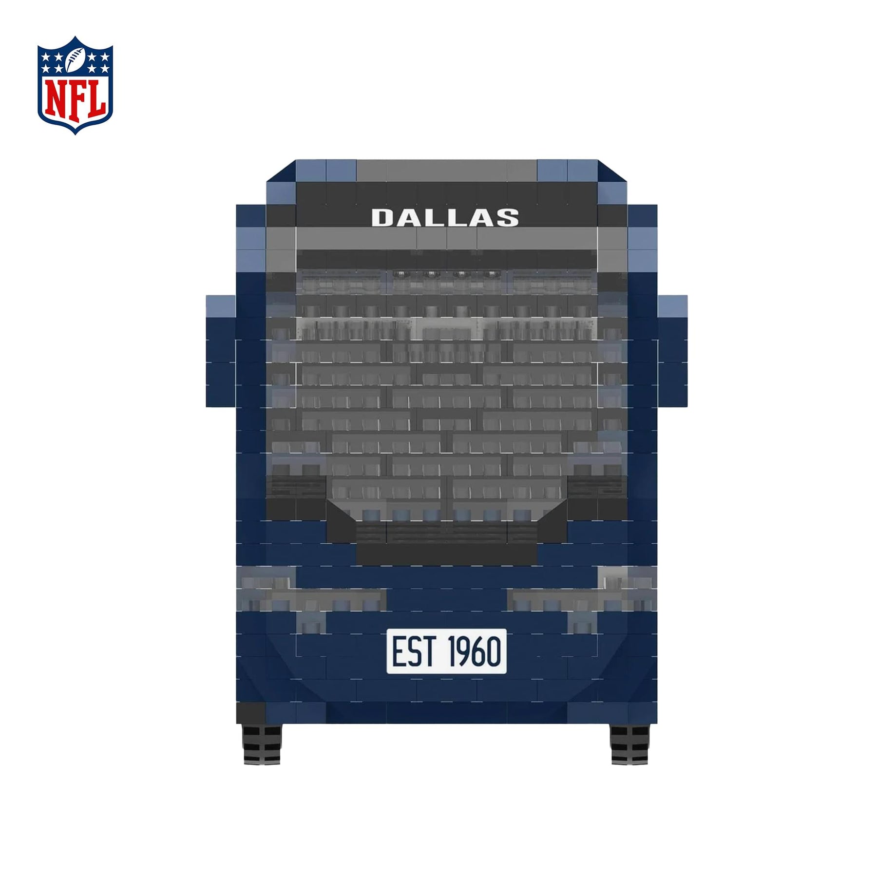 Dallas Cowboys NFL BRXLZ Team Bus 1236-Piece Building Block Set