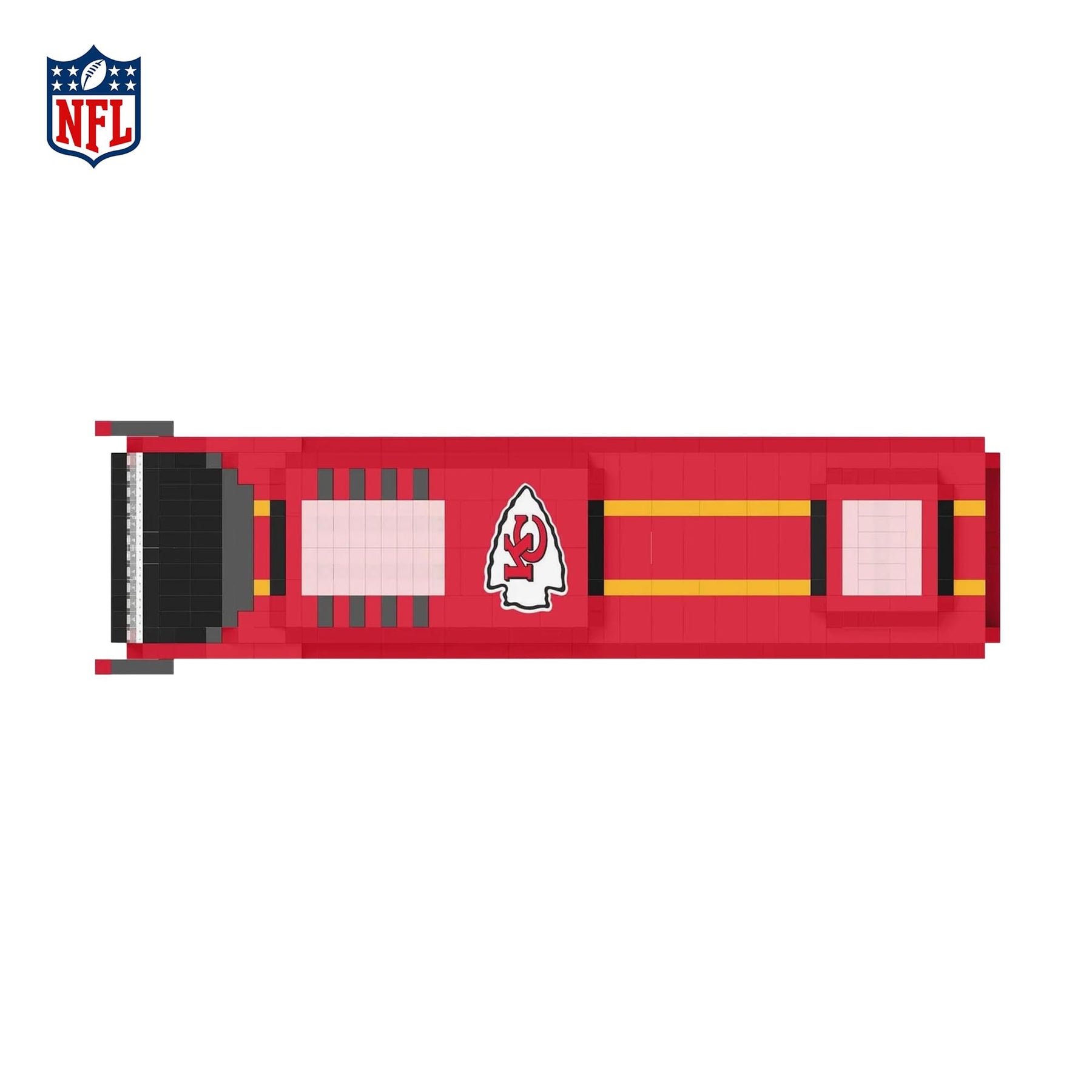 Kansas City Chiefs NFL BRXLZ Team Bus 1236-Piece Building Block Set