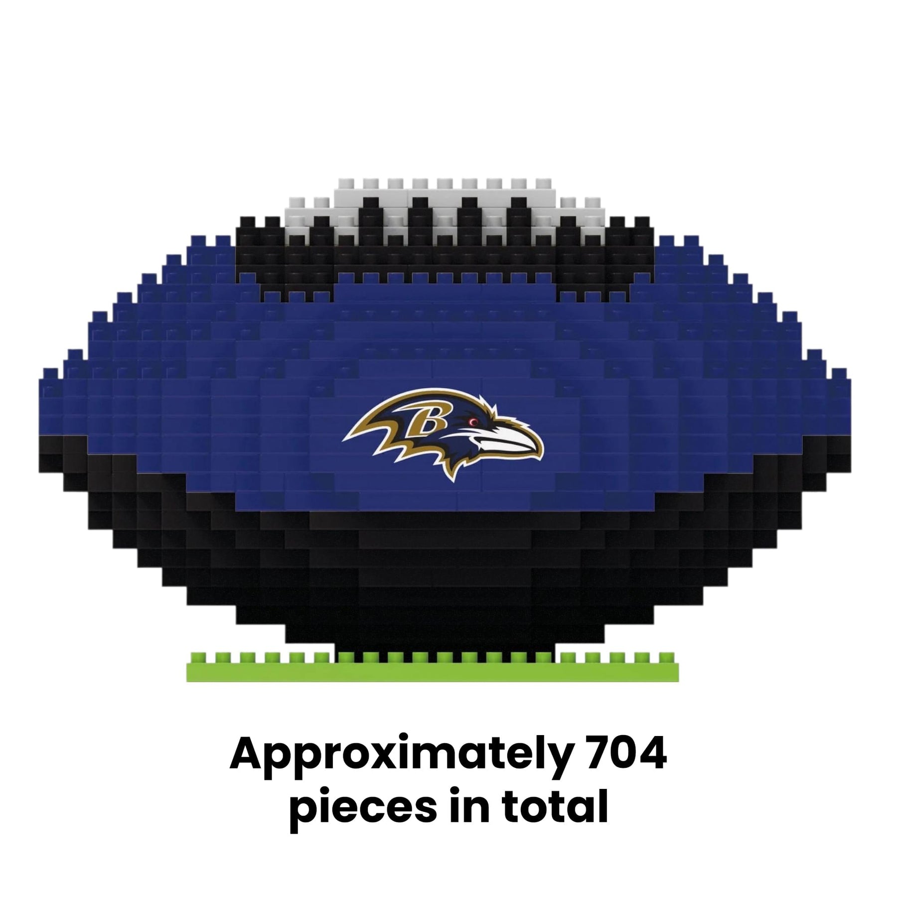 Baltimore Ravens NFL BRXLZ Football 728-Piece Building Block Set