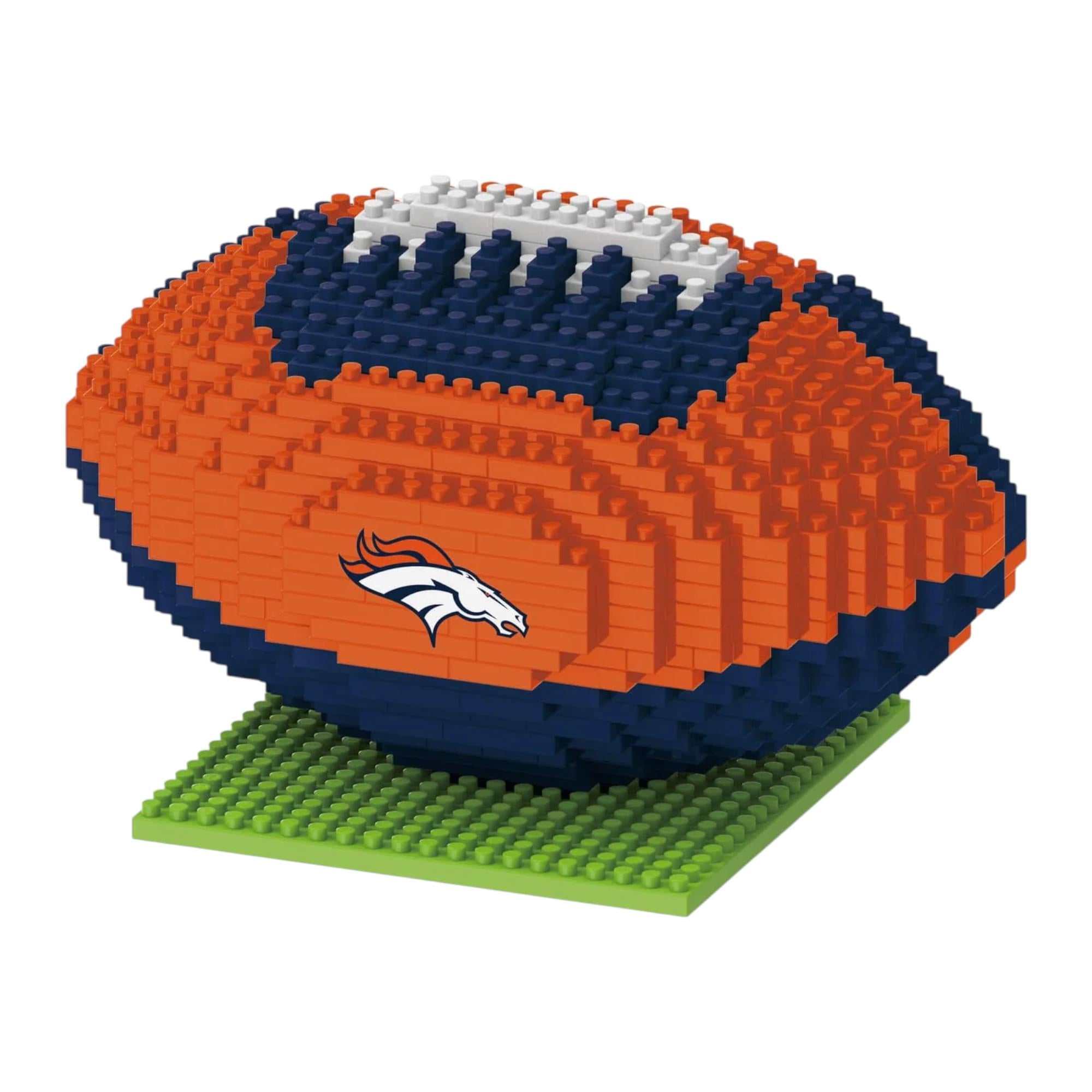 Denver Broncos NFL BRXLZ Football 728-Piece Building Block Set