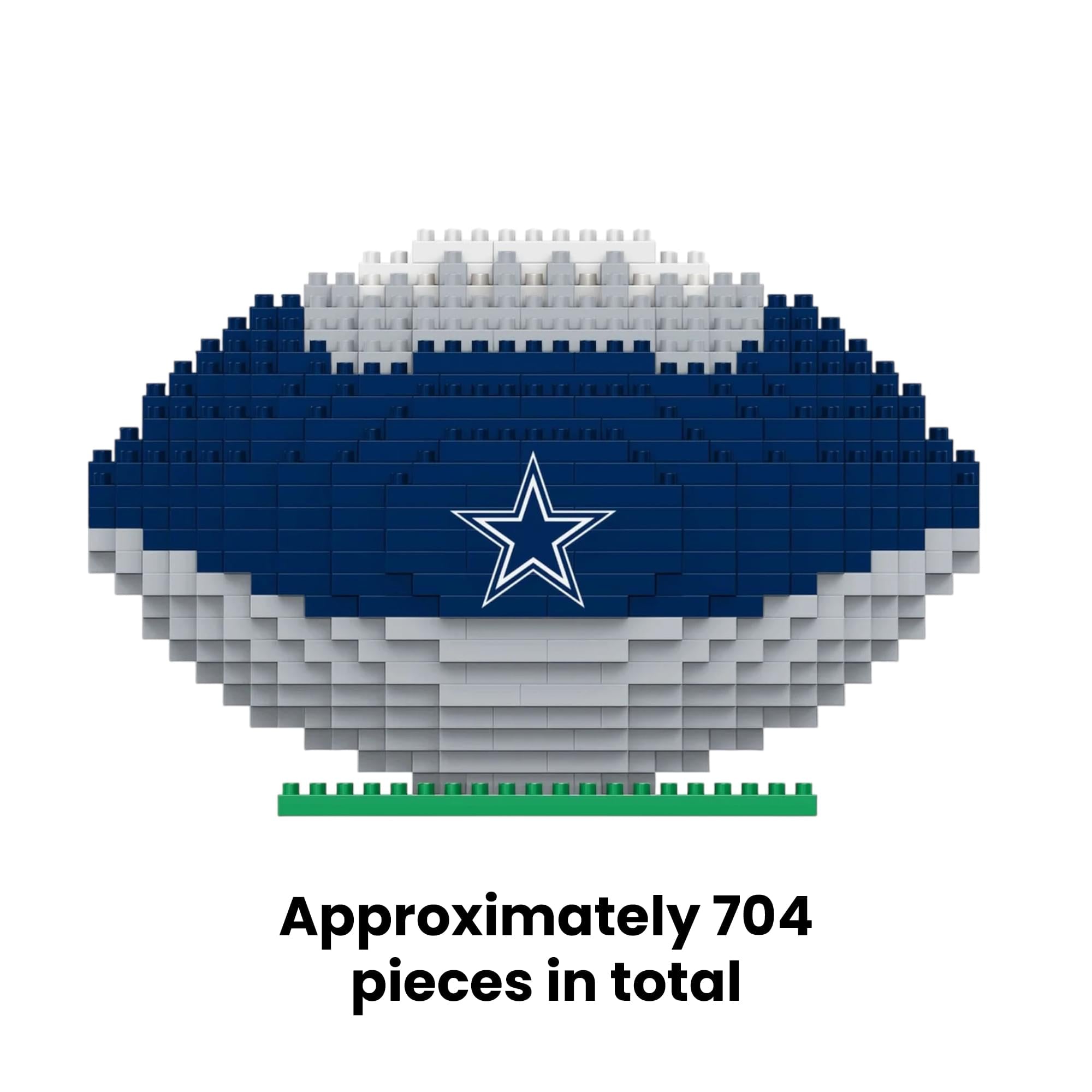 Dallas Cowboys NFL BRXLZ Football 704-Piece Building Block Set