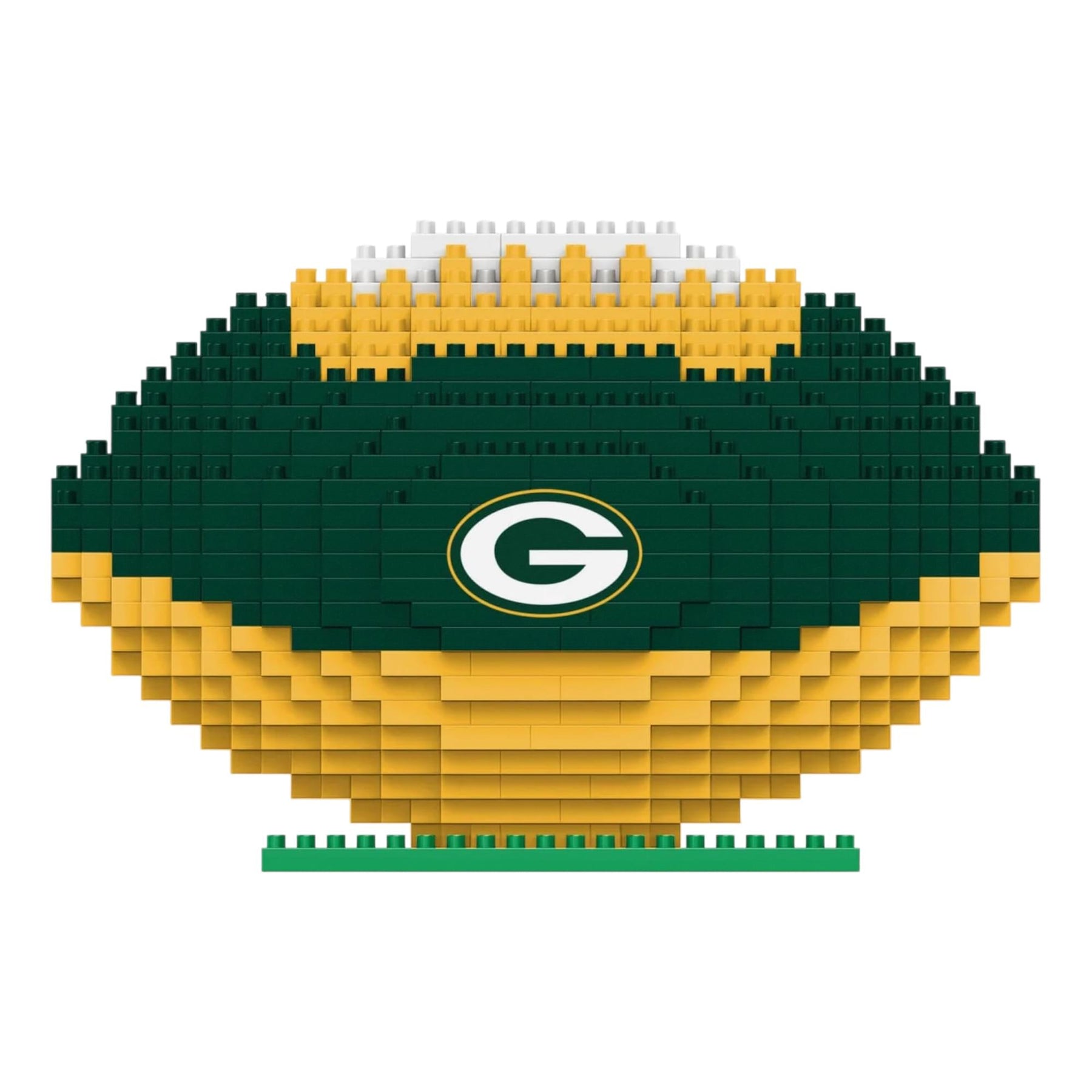Green Bay Packers NFL BRXLZ Football 704-Piece Building Block Set