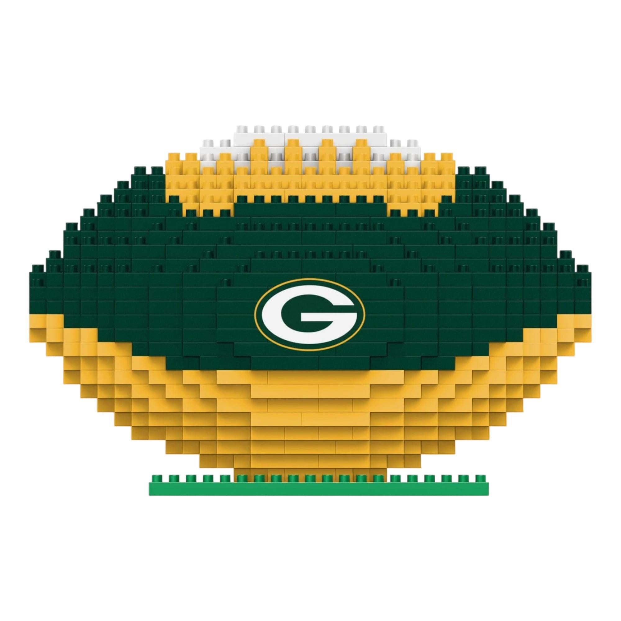 Green Bay Packers NFL BRXLZ Football 704-Piece Building Block Set