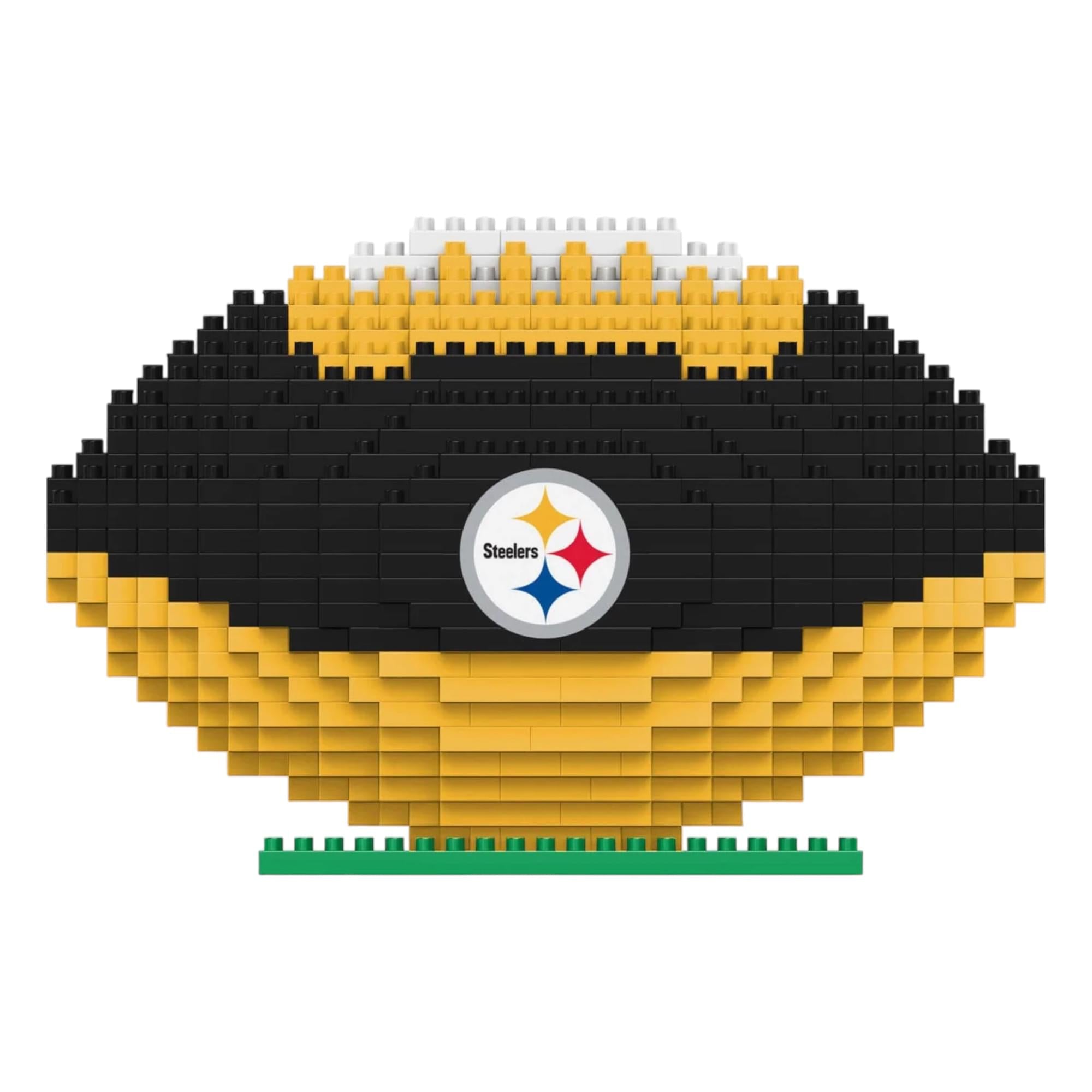 Pittsburgh Steelers NFL BRXLZ Football 704-Piece Building Block Set