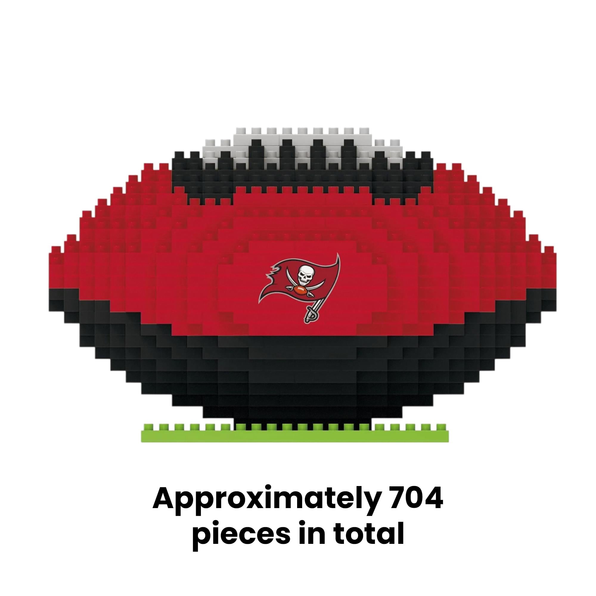 Tampa Bay Buccaneers NFL BRXLZ Football 704-Piece Building Block Set