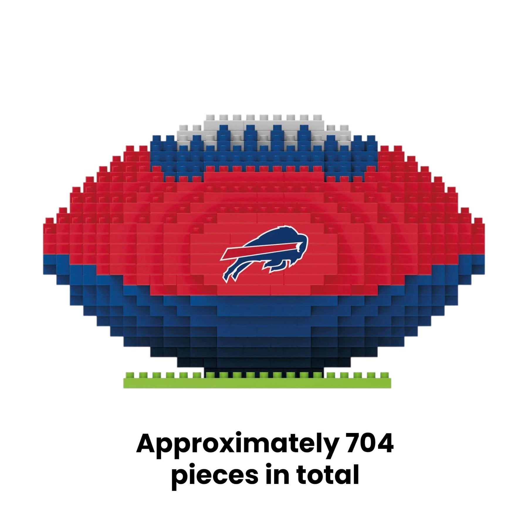 Buffalo Bills NFL BRXLZ Football 728-Piece Building Block Set
