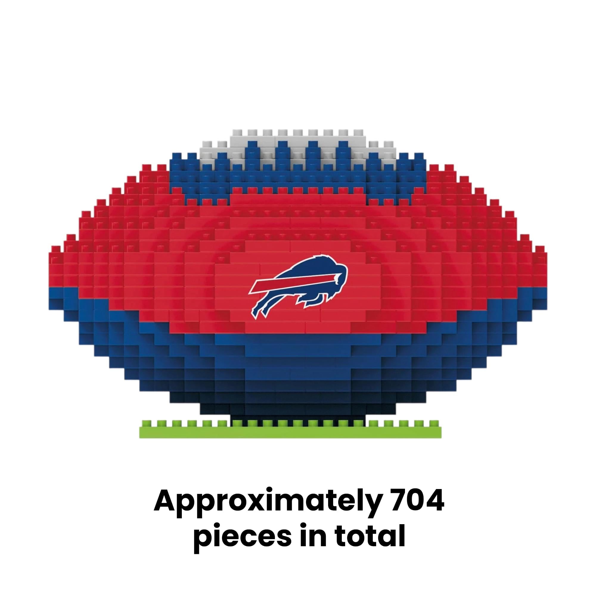 Buffalo Bills NFL BRXLZ Football 728-Piece Building Block Set