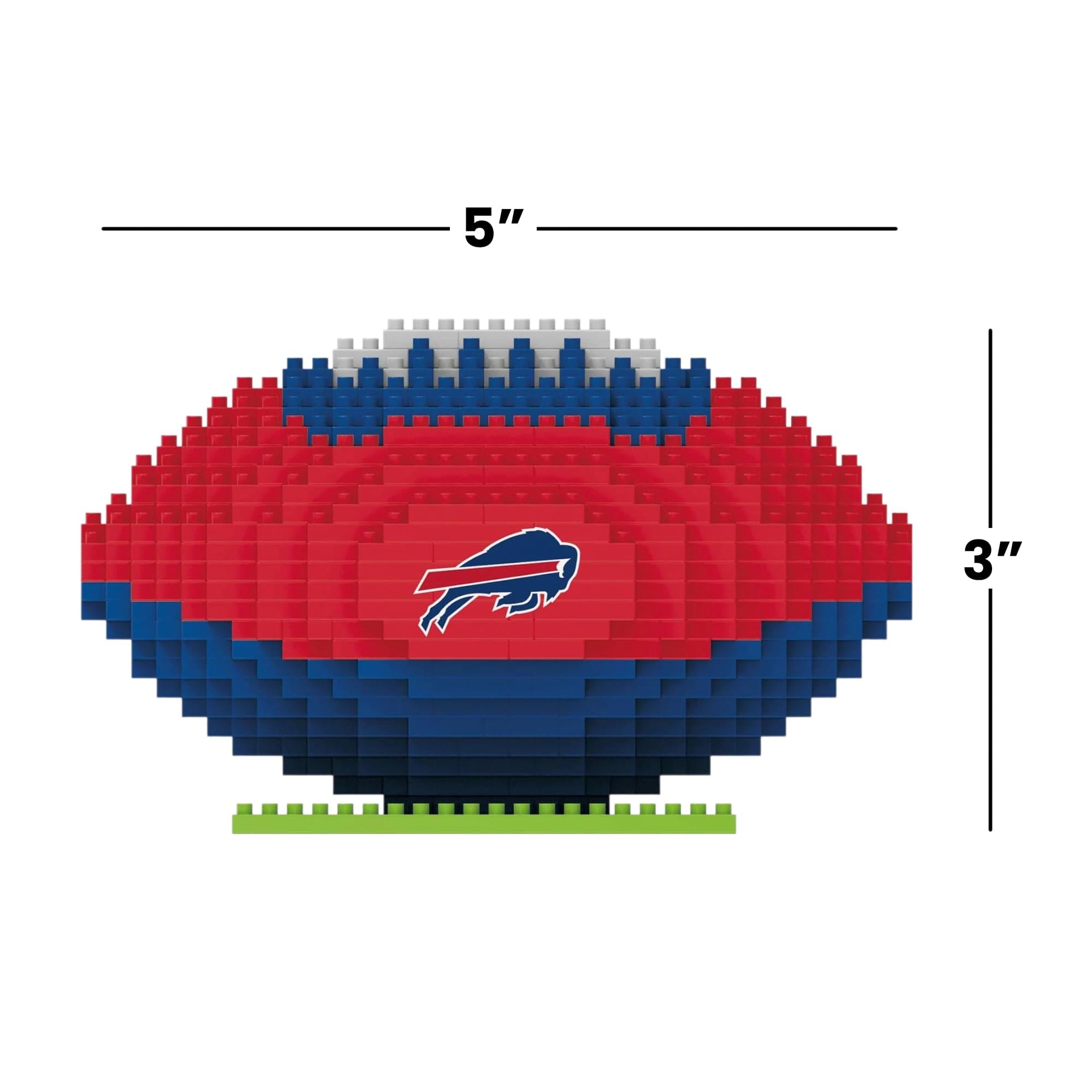 Buffalo Bills NFL BRXLZ Football 728-Piece Building Block Set