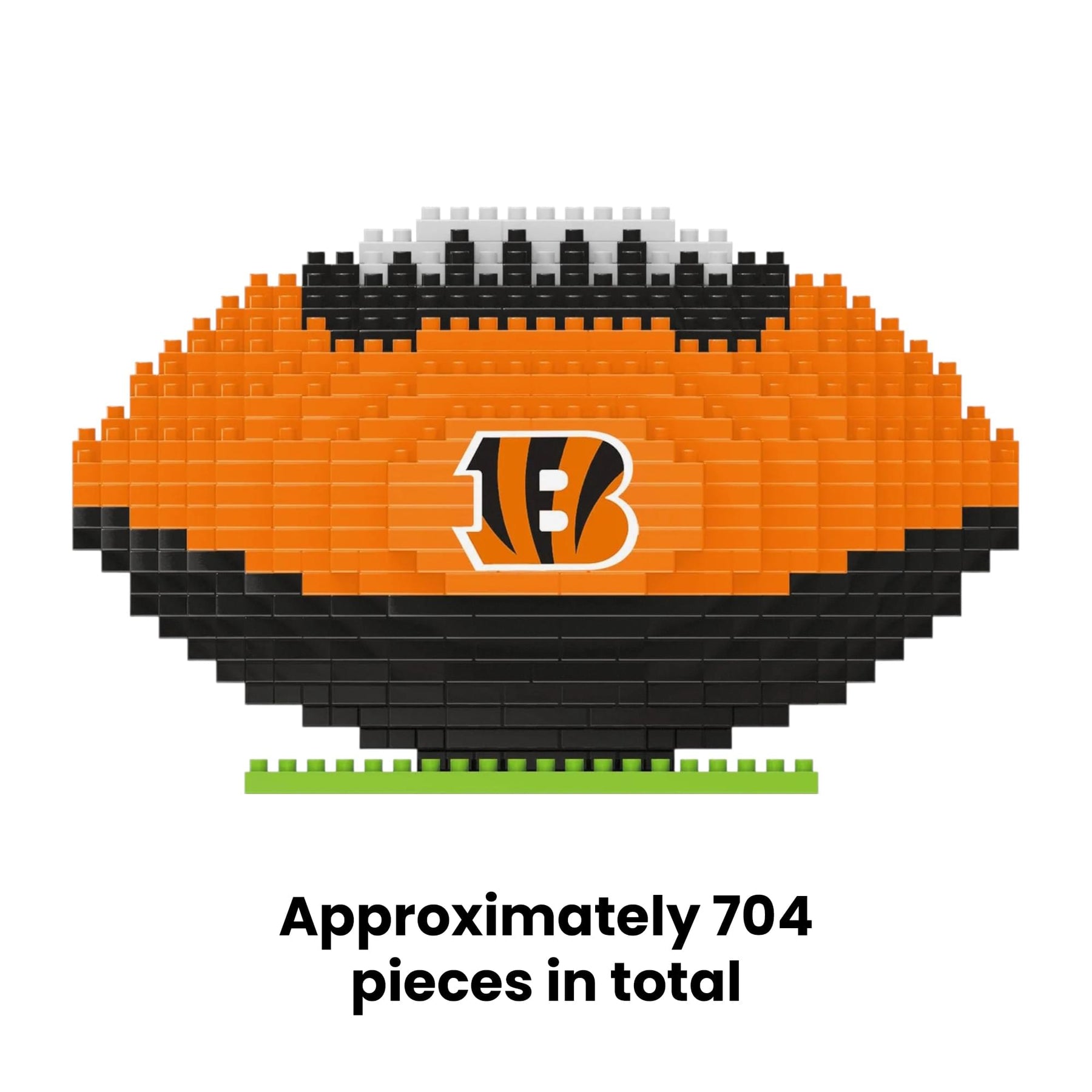 Cincinnati Bengals NFL BRXLZ Football 704-Piece Building Block Set