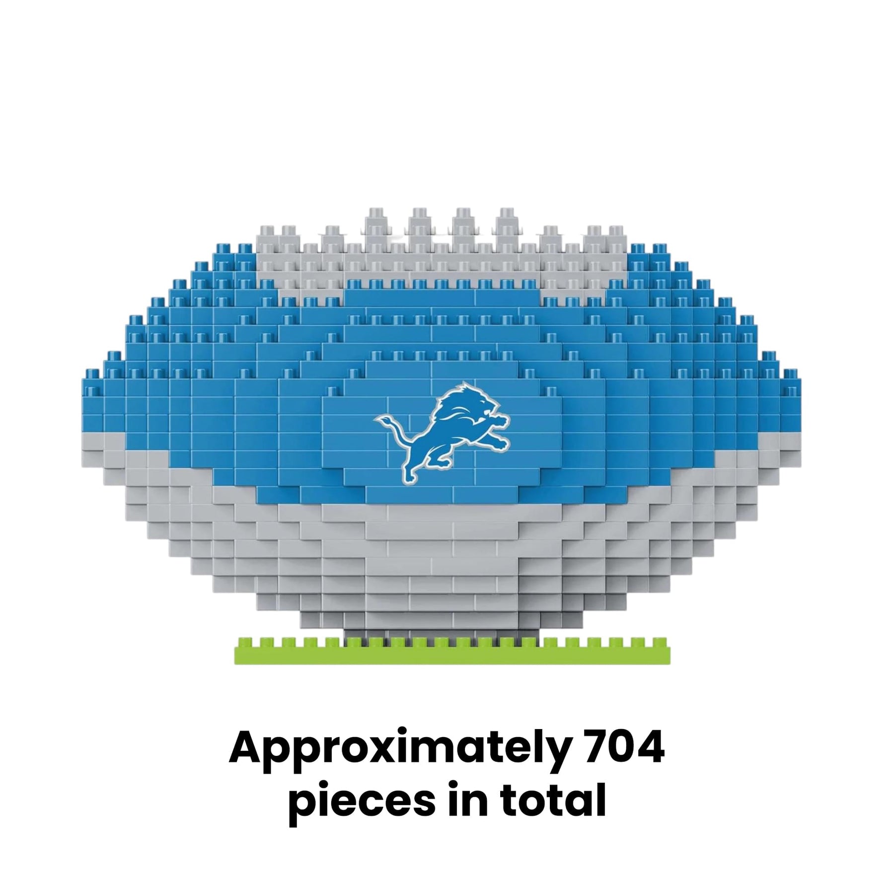 Detroit Lions NFL BRXLZ Football 704-Piece Building Block Set