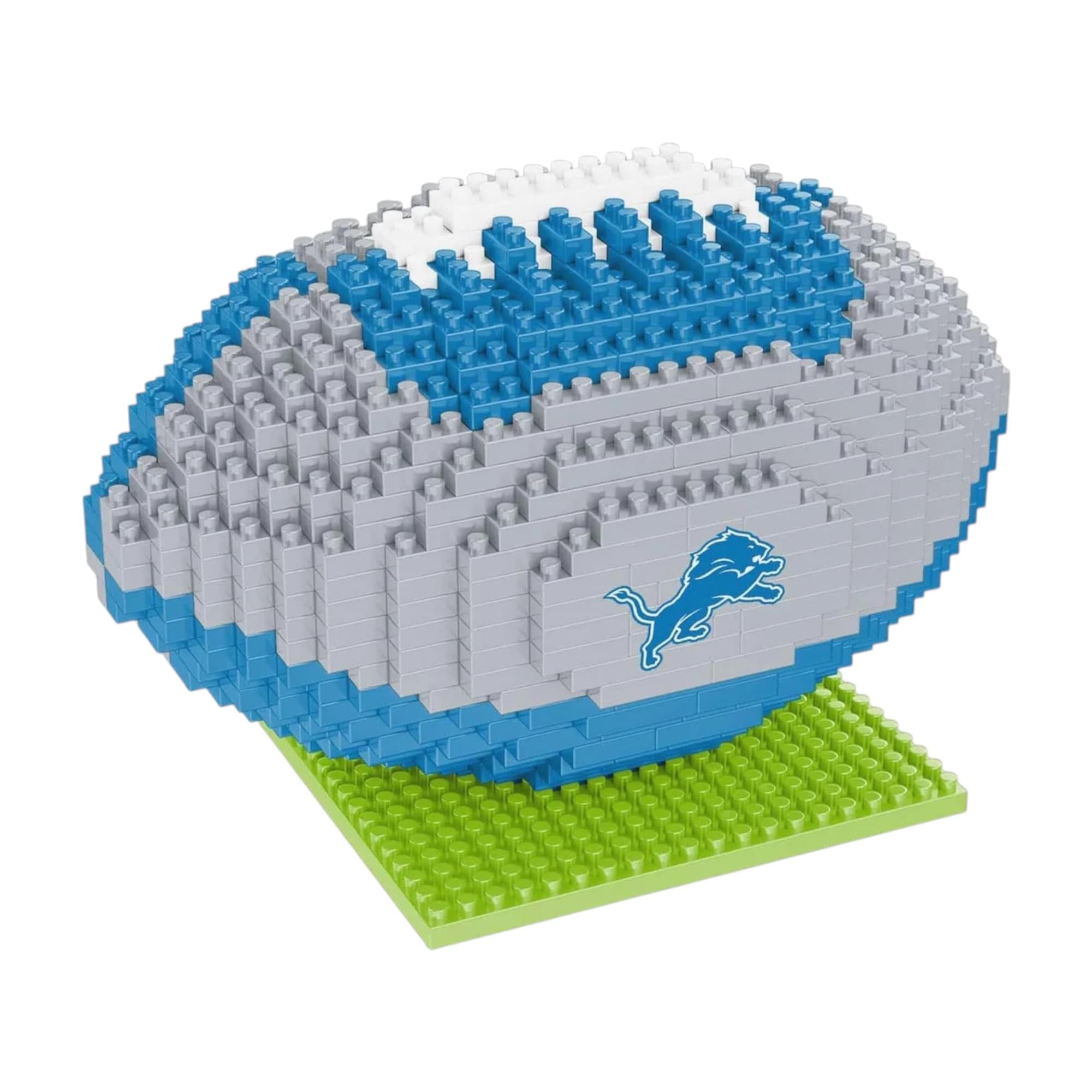 Detroit Lions NFL BRXLZ Football 704-Piece Building Block Set
