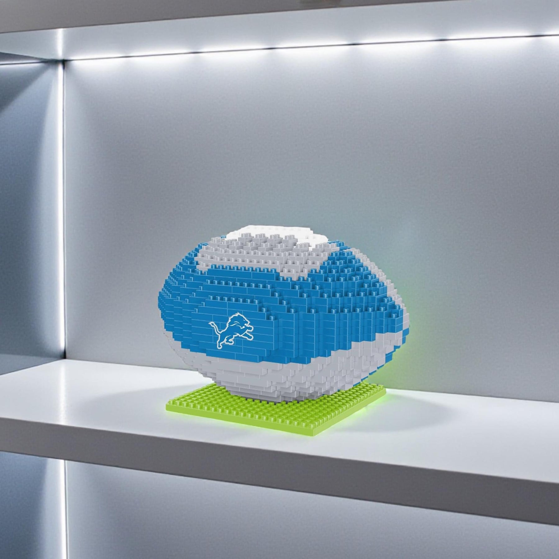 Detroit Lions NFL BRXLZ Football 704-Piece Building Block Set