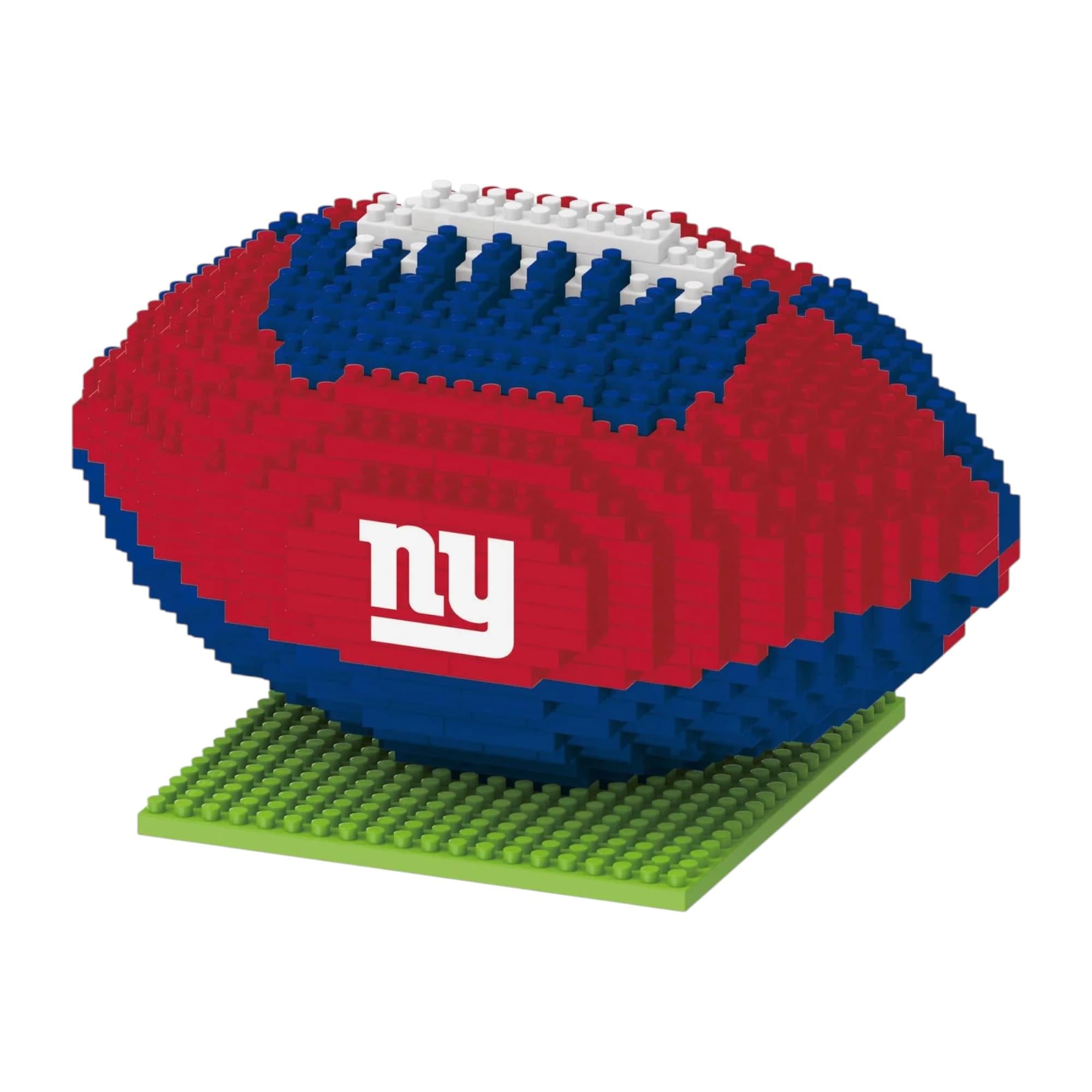 New York Giants NFL BRXLZ Football 704-Piece Building Block Set