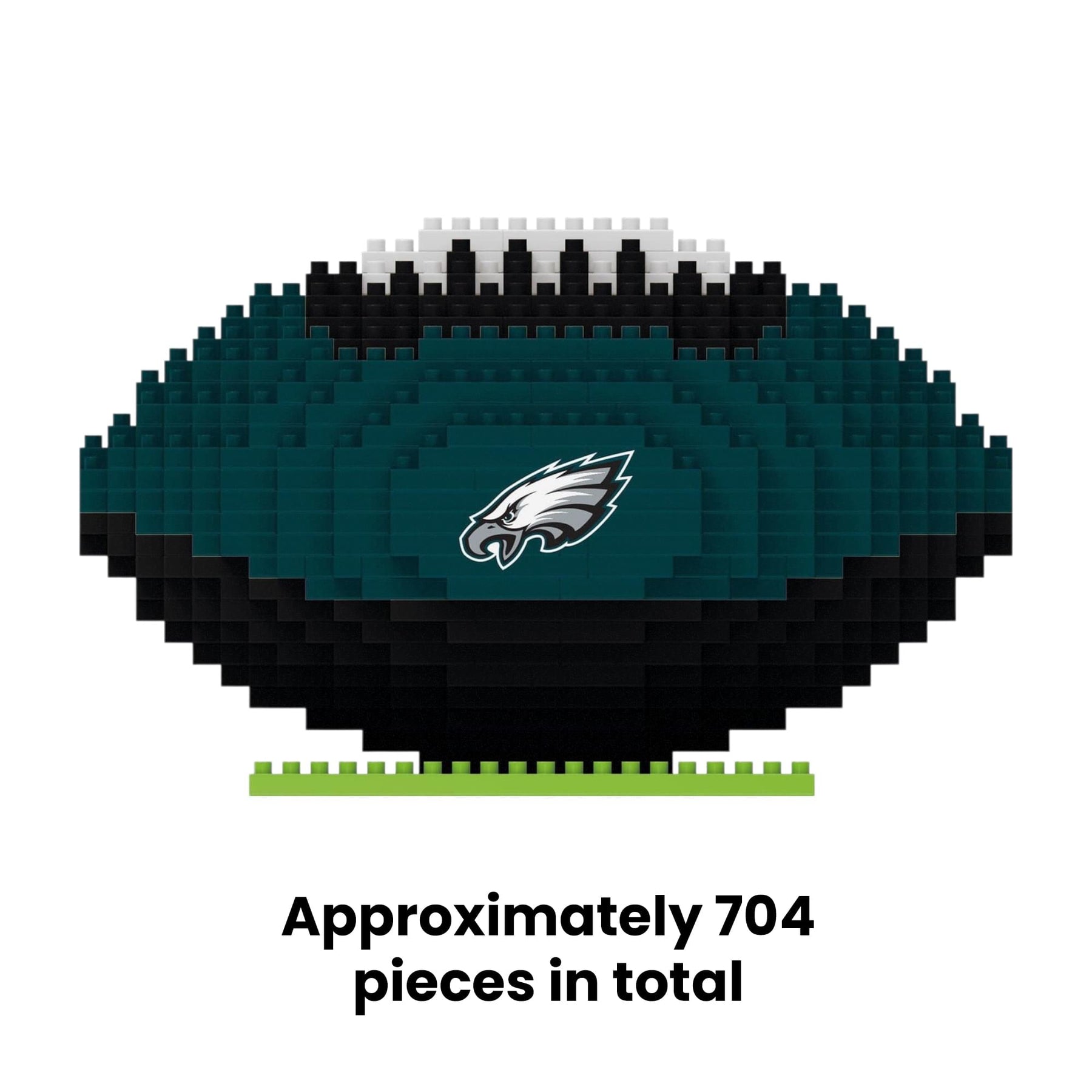 Philadelphia Eagles NFL BRXLZ Football 704-Piece Building Block Set