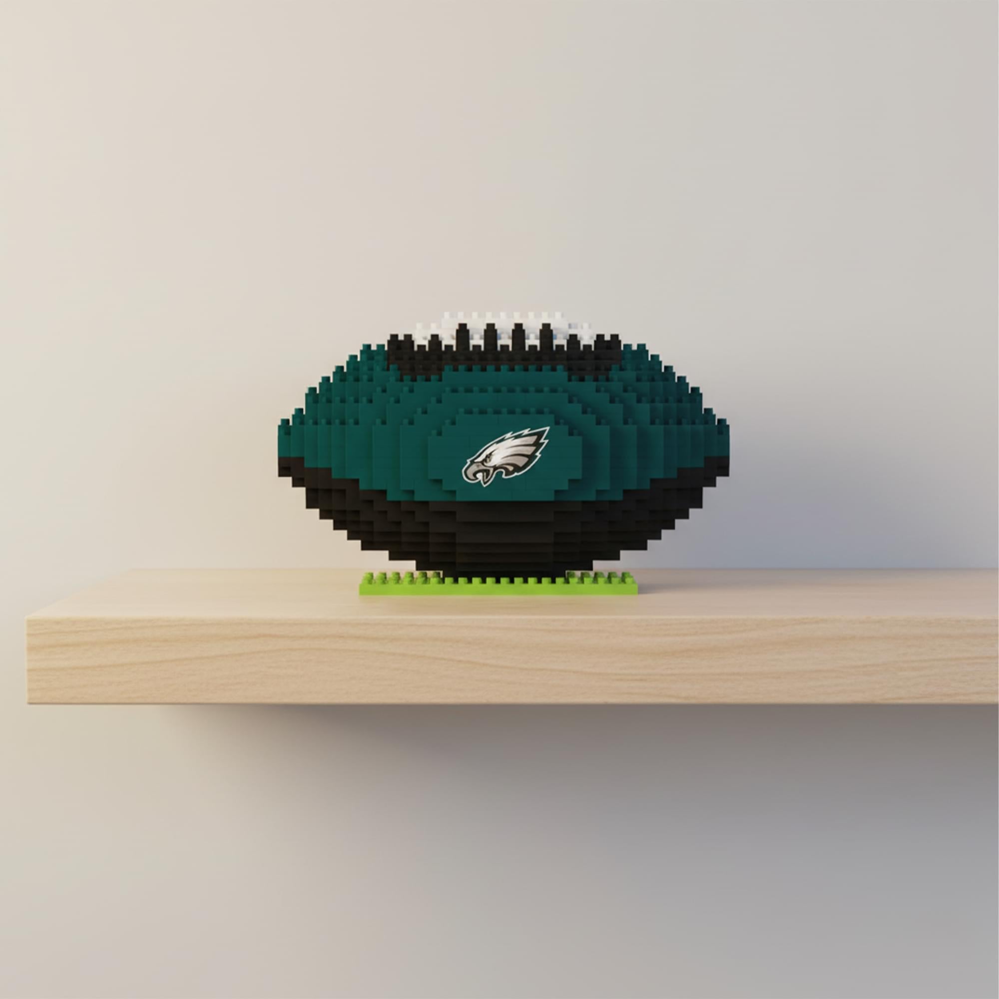 Philadelphia Eagles NFL BRXLZ Football 704-Piece Building Block Set