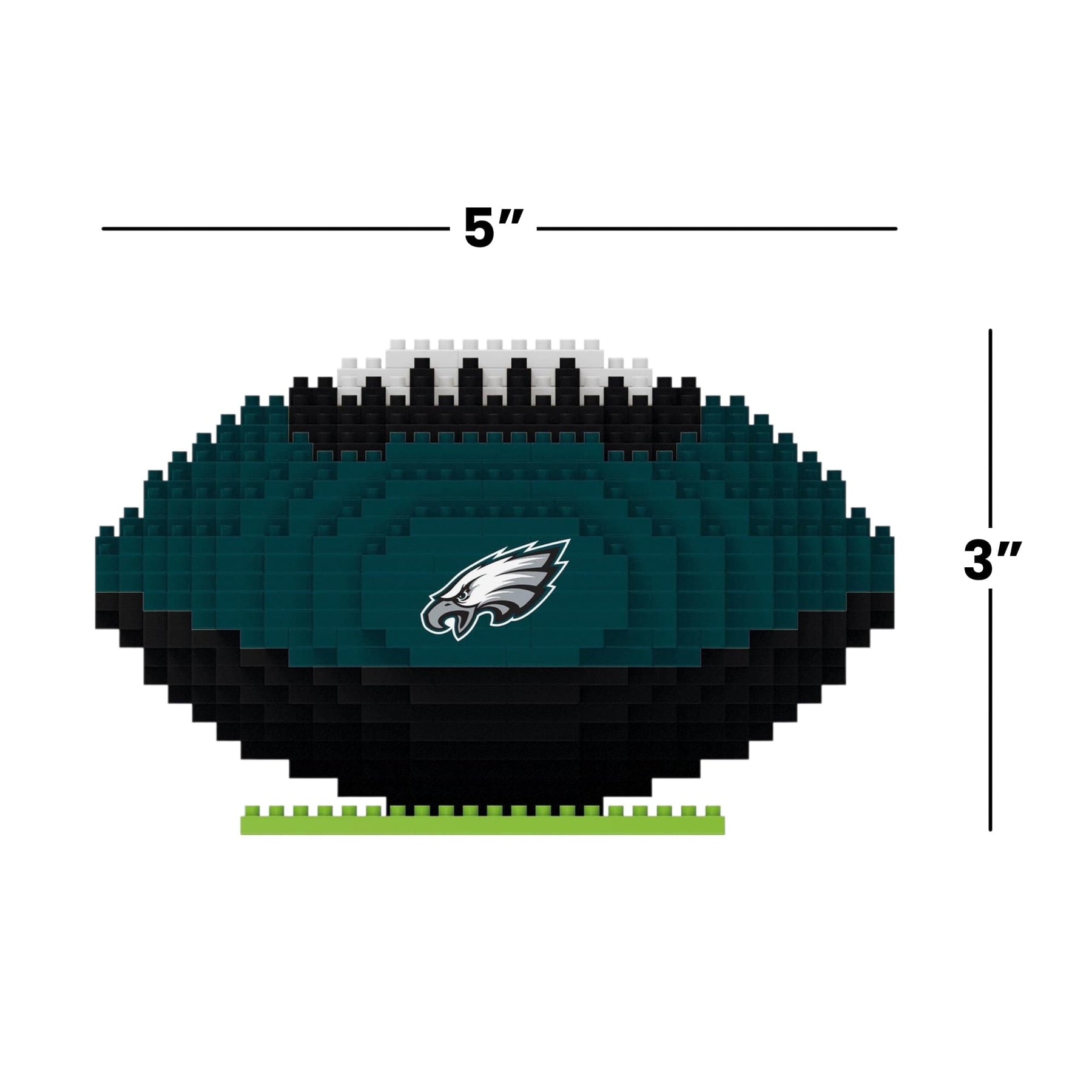 Philadelphia Eagles NFL BRXLZ Football 704-Piece Building Block Set