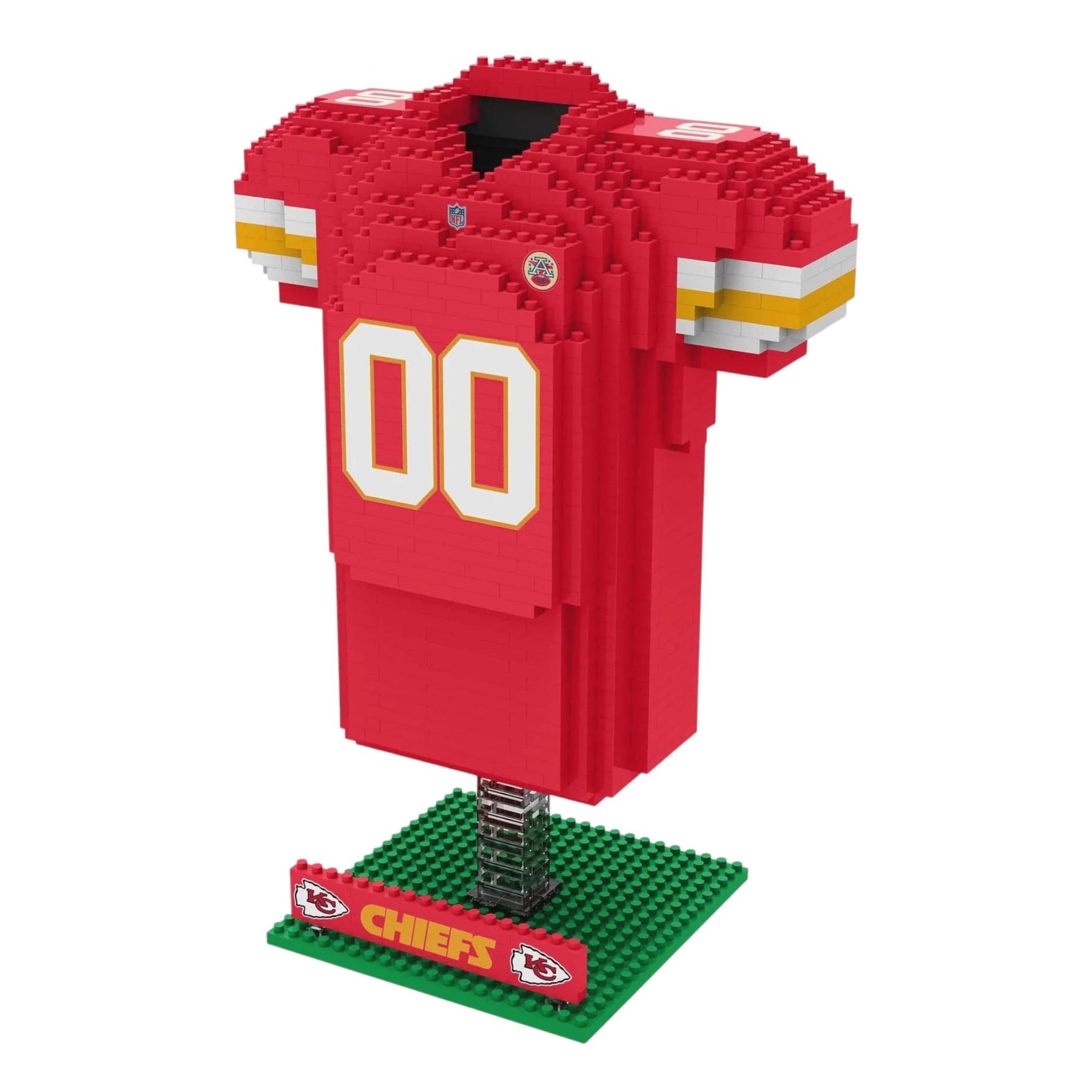 Kansas City Chiefs NFL BRXLZ Jersey 1047-Piece Building Block Set