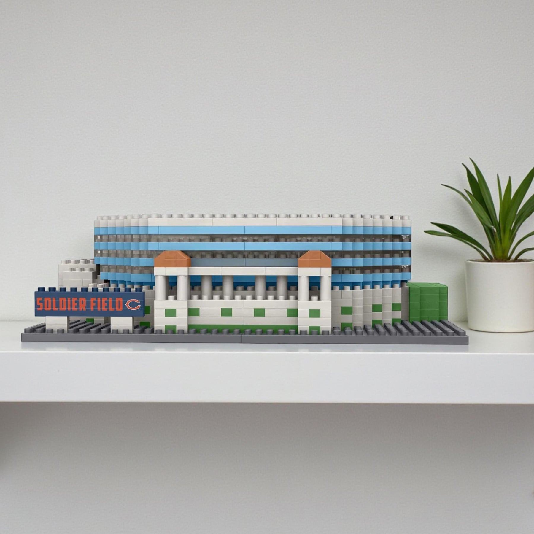 Chicago Bears NFL BRXLZ Mini Stadium 1119-Piece Building Block Set
