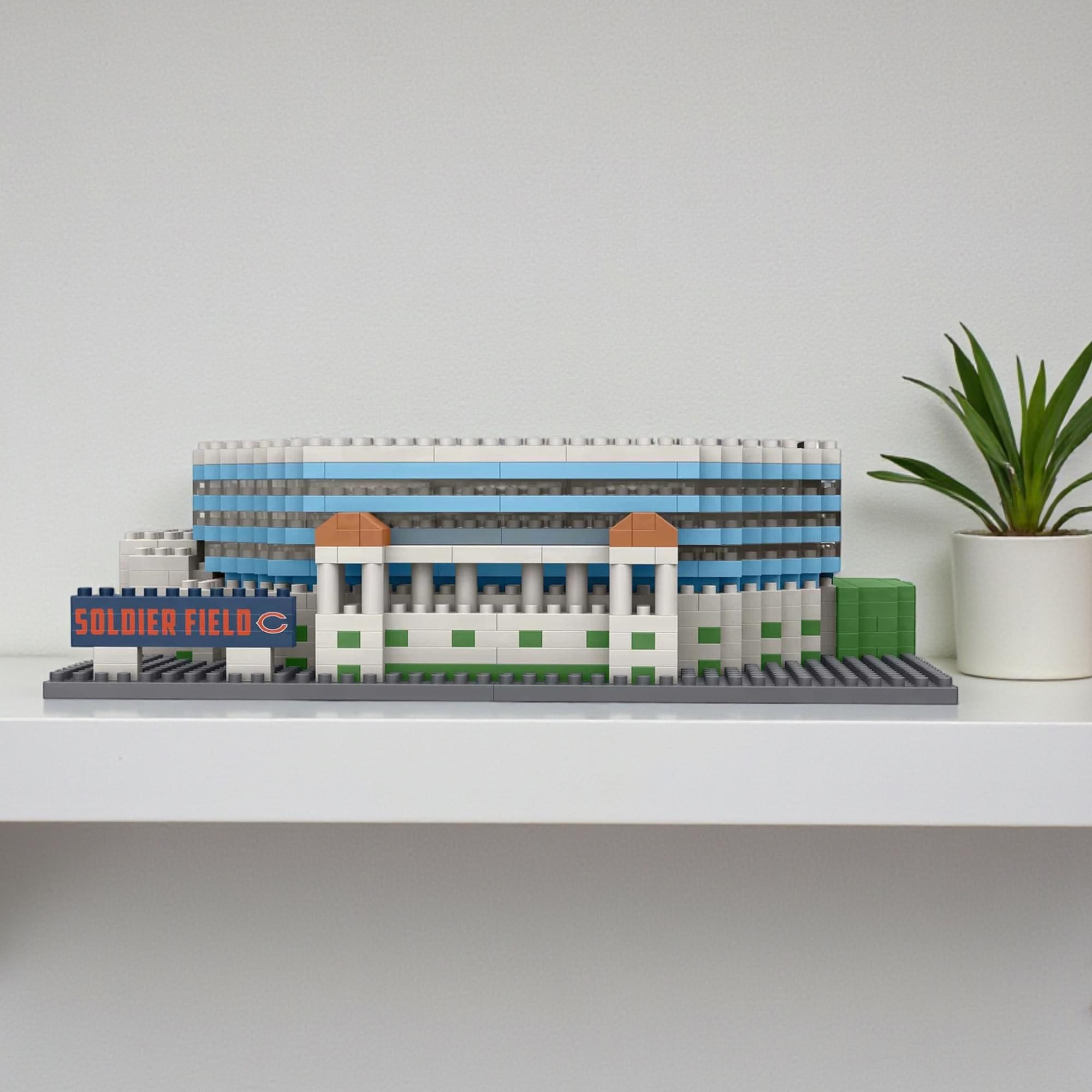 Chicago Bears NFL BRXLZ Mini Stadium 1119-Piece Building Block Set