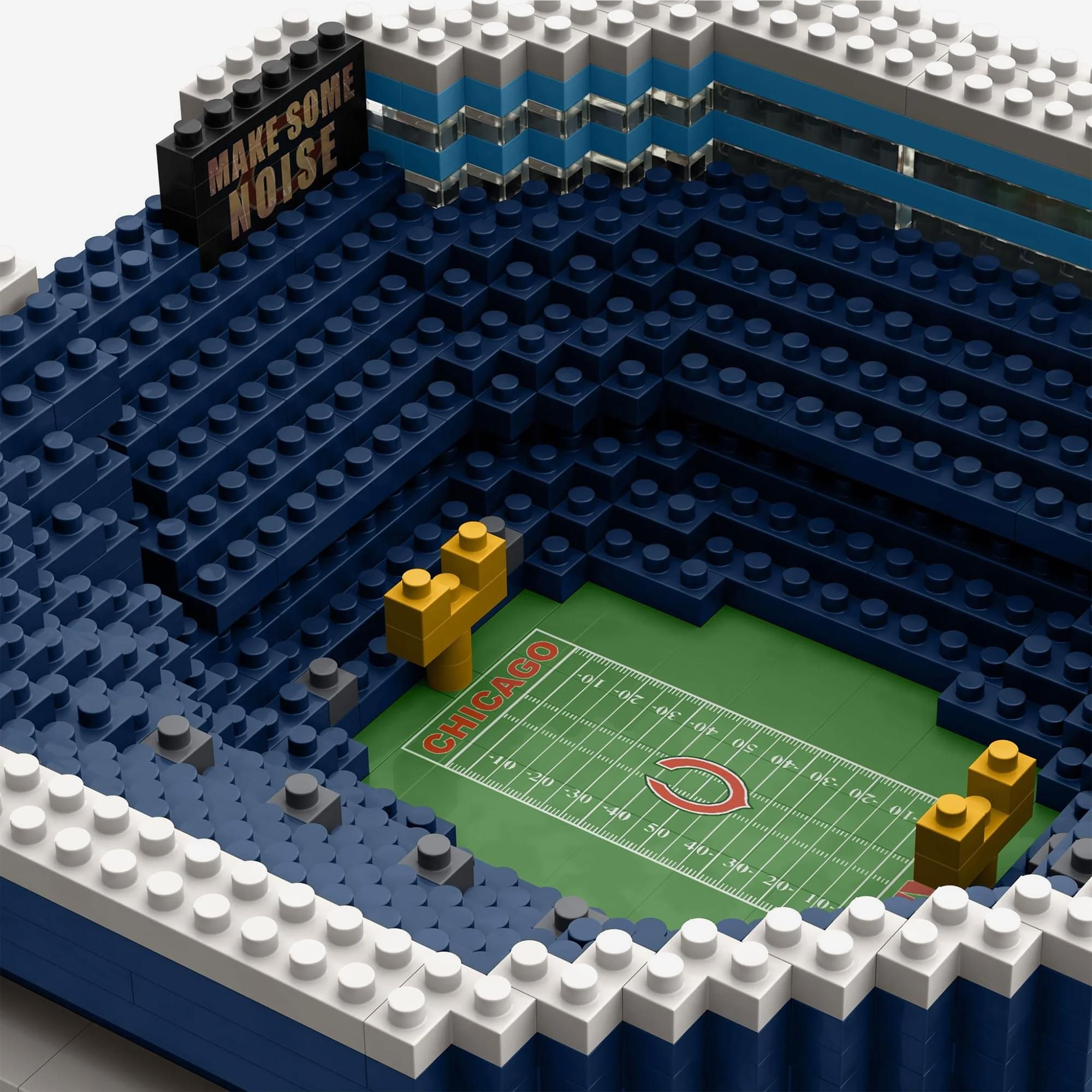 Chicago Bears NFL BRXLZ Mini Stadium 1119-Piece Building Block Set