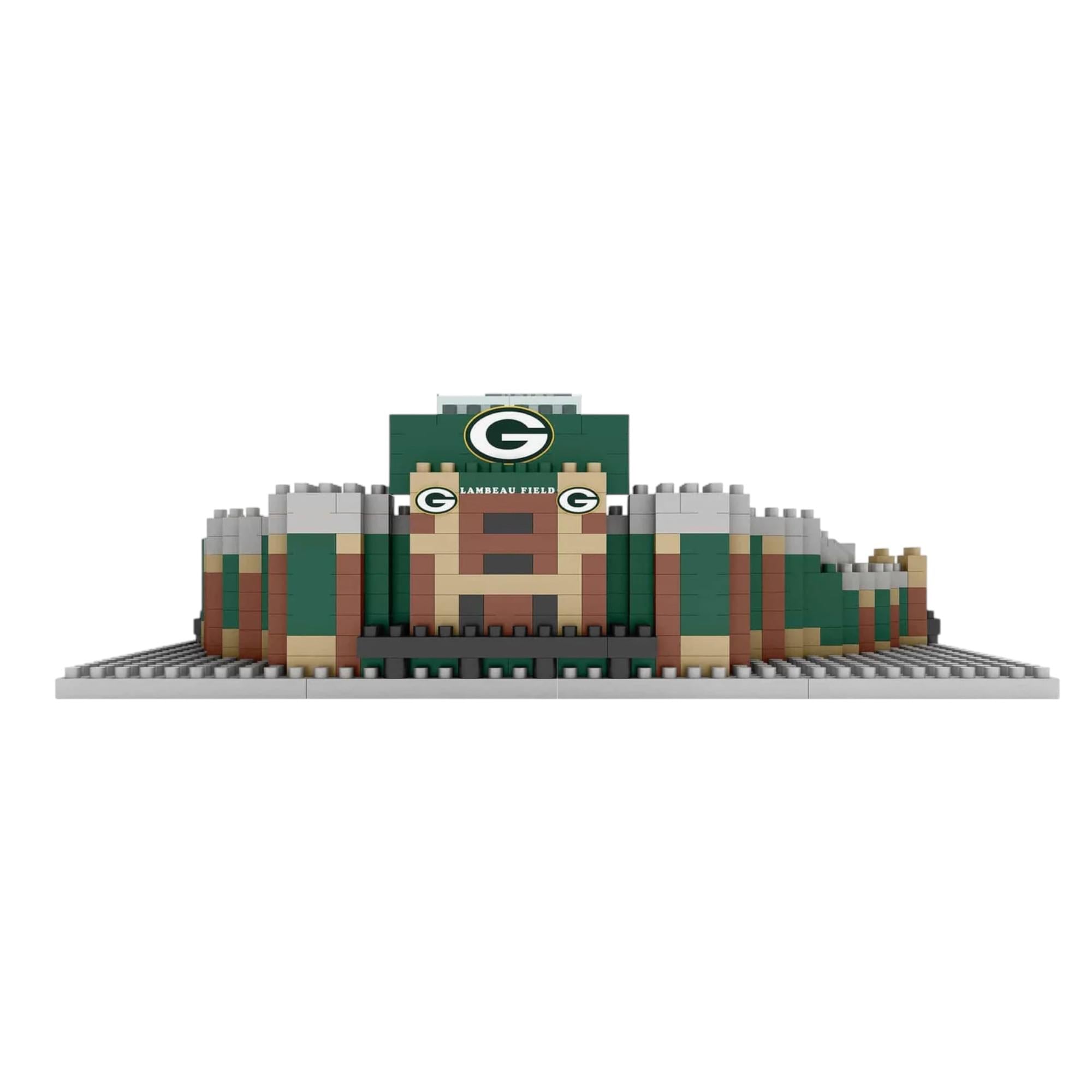 Green Bay Packers NFL BRXLZ Mini Stadium 972-Piece Building Block Set