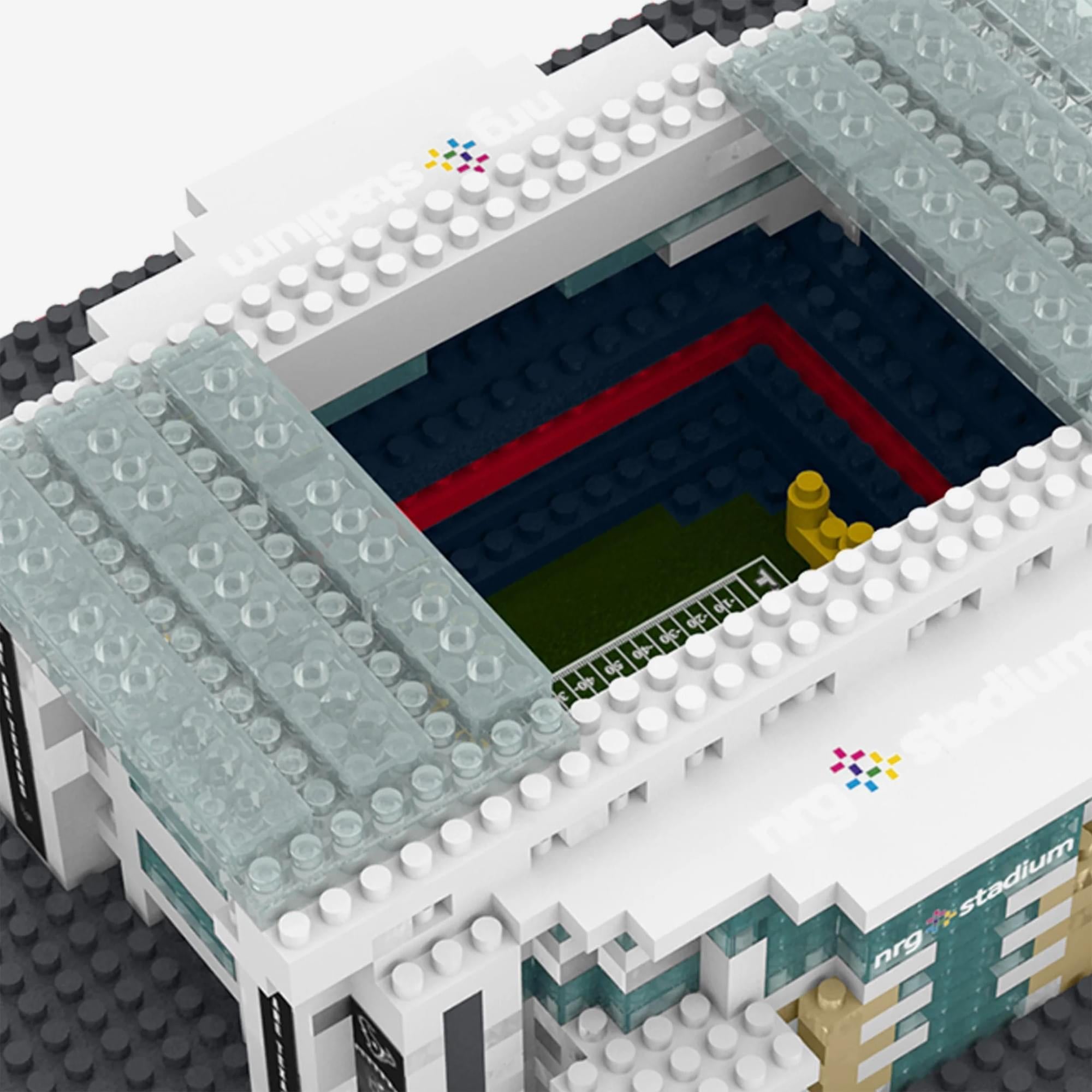 Houston Texans NFL BRXLZ Mini Stadium 899-Piece Building Block Set