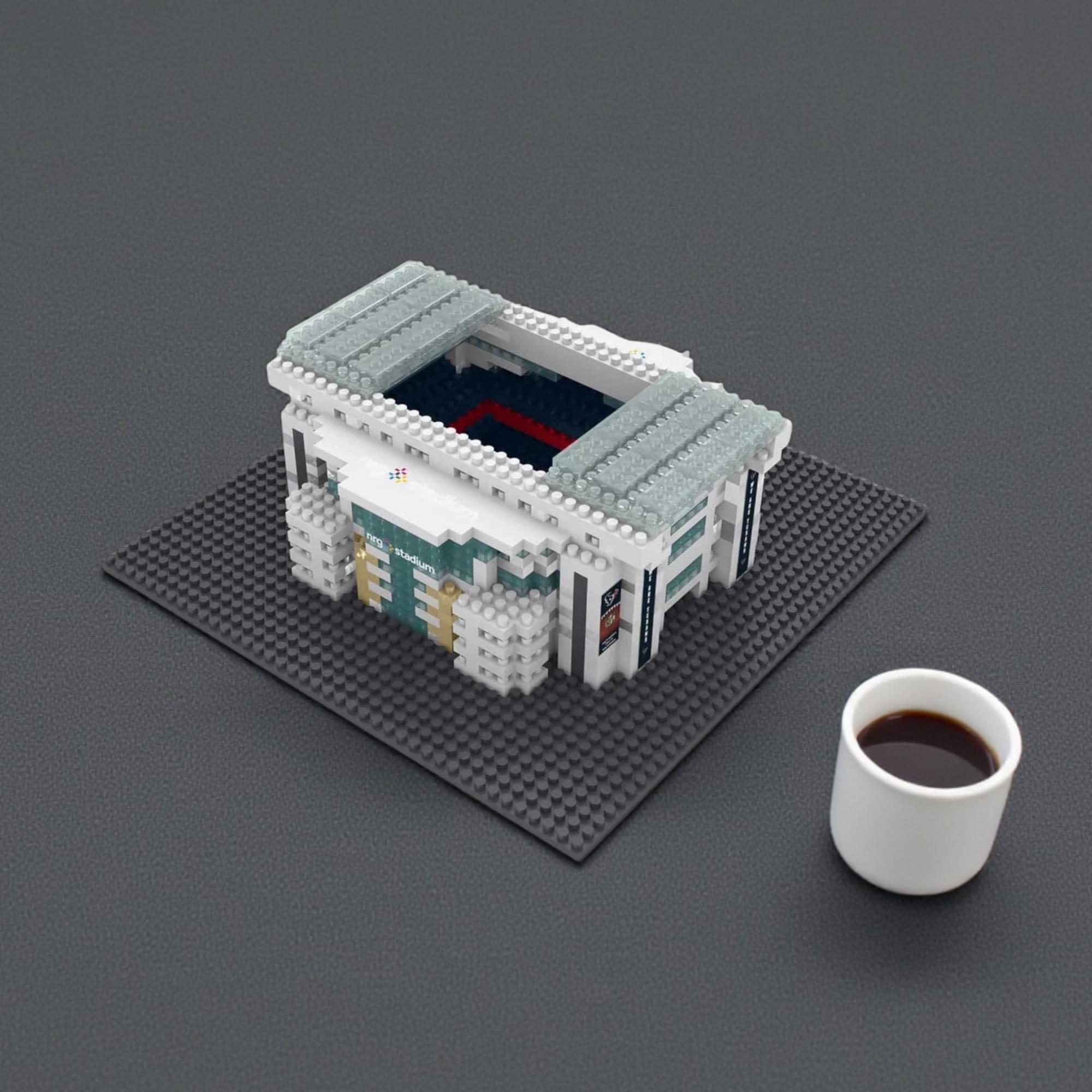 Houston Texans NFL BRXLZ Mini Stadium 899-Piece Building Block Set