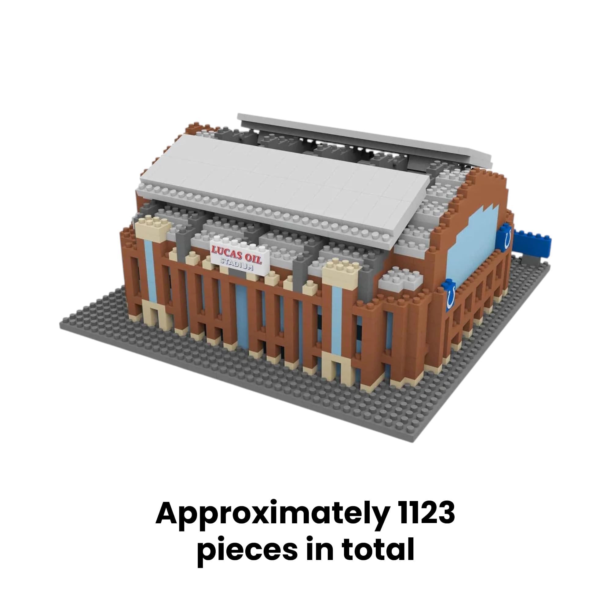 Indianapolis Colts NFL BRXLZ Mini Stadium 1123-Piece Building Block Set