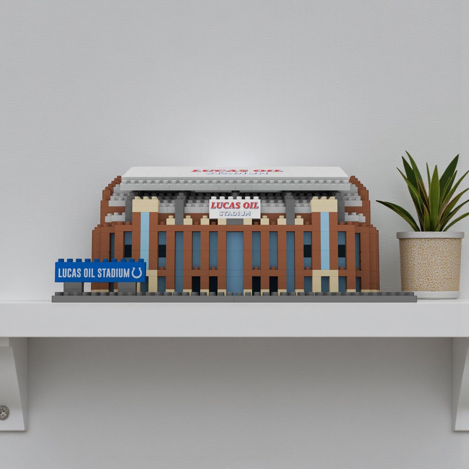 Indianapolis Colts NFL BRXLZ Mini Stadium 1123-Piece Building Block Set