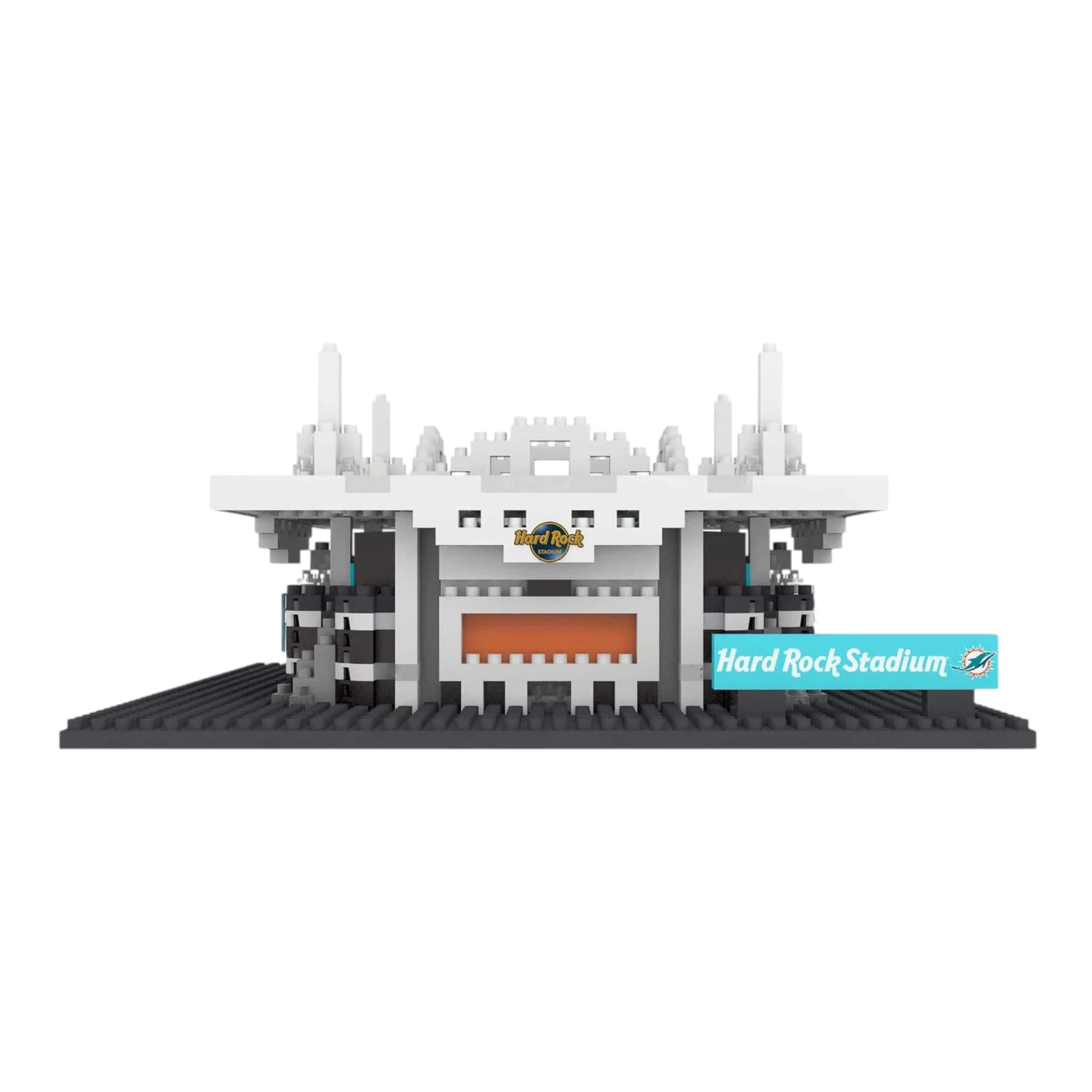 Miami Dolphins NFL BRXLZ Mini Stadium 1087-Piece Building Block Set