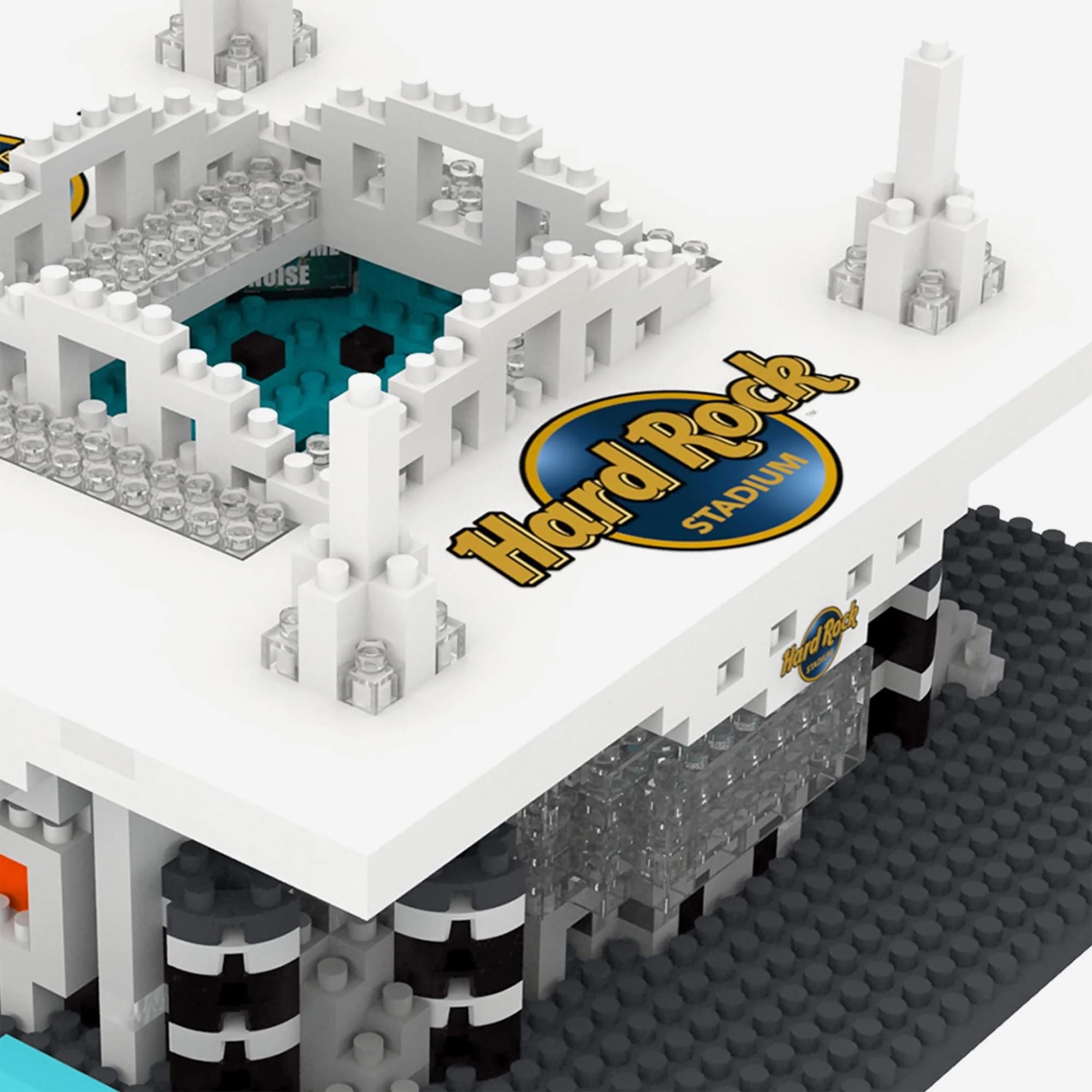 Miami Dolphins NFL BRXLZ Mini Stadium 1087-Piece Building Block Set