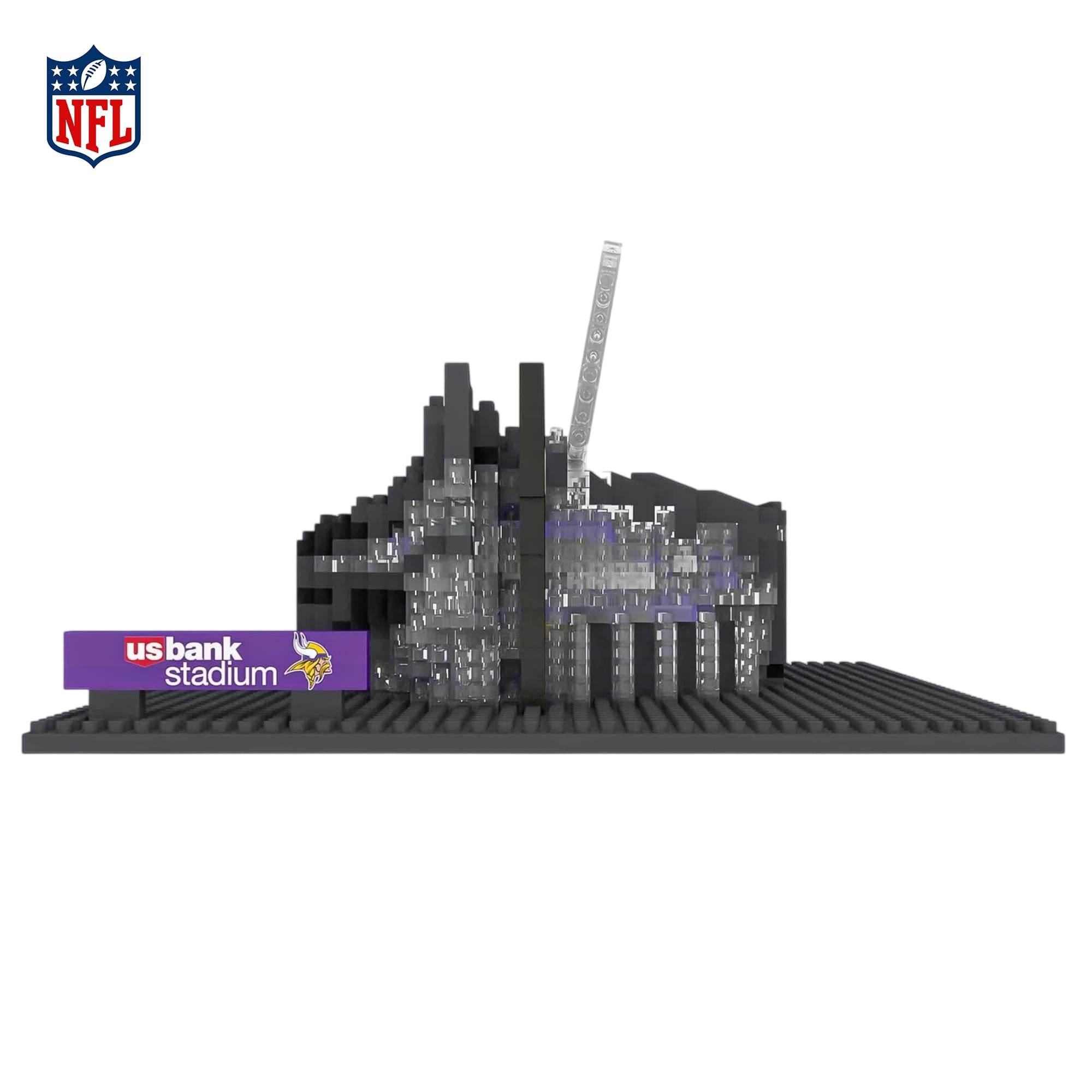 Minnesota Vikings NFL BRXLZ Mini Stadium 857-Piece Building Block Set