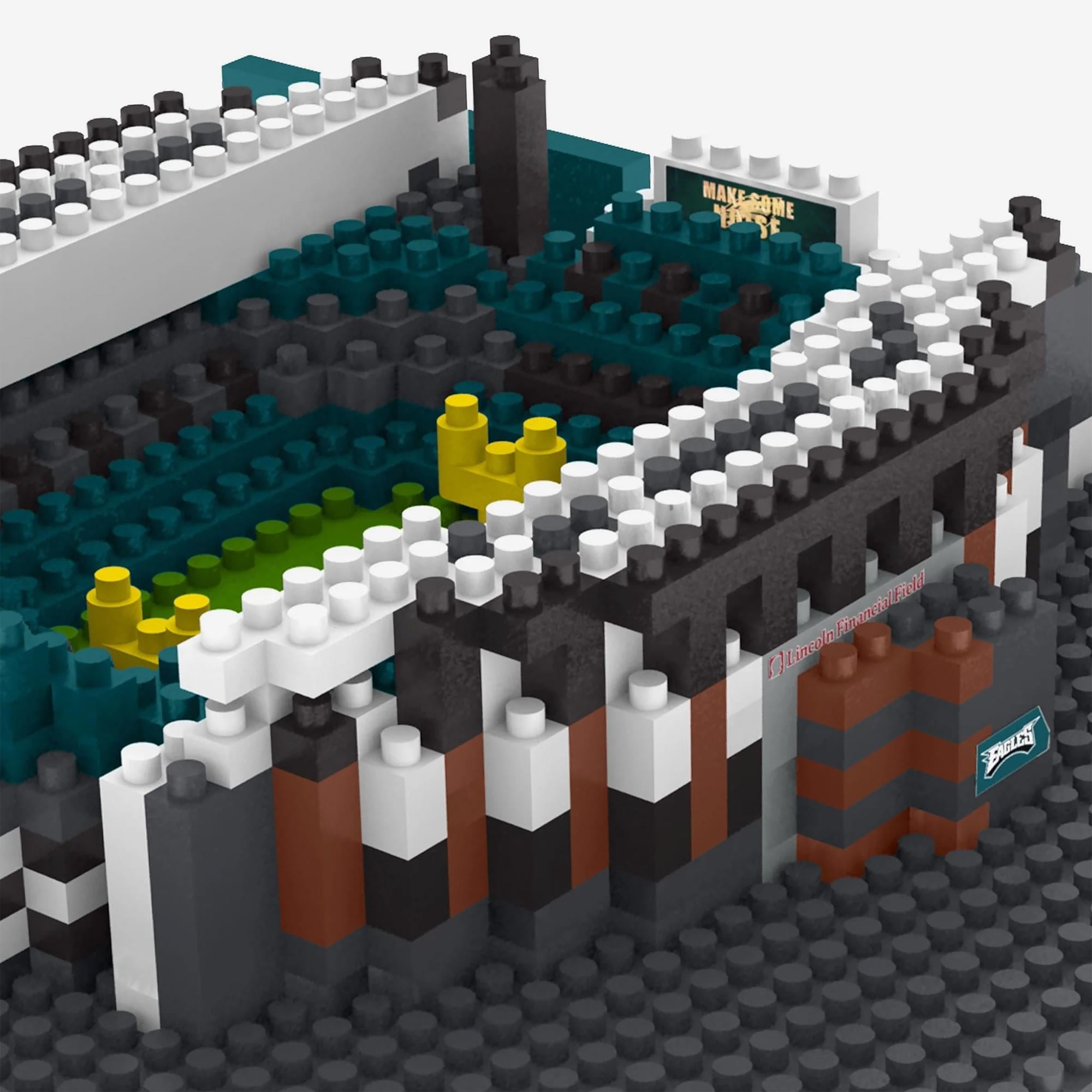 Philadelphia Eagles NFL Mini Brxlz Stadium 671-Piece Building Block Set