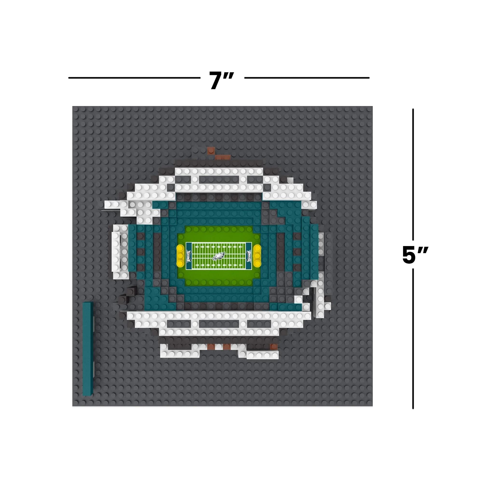 Philadelphia Eagles NFL Mini Brxlz Stadium 671-Piece Building Block Set