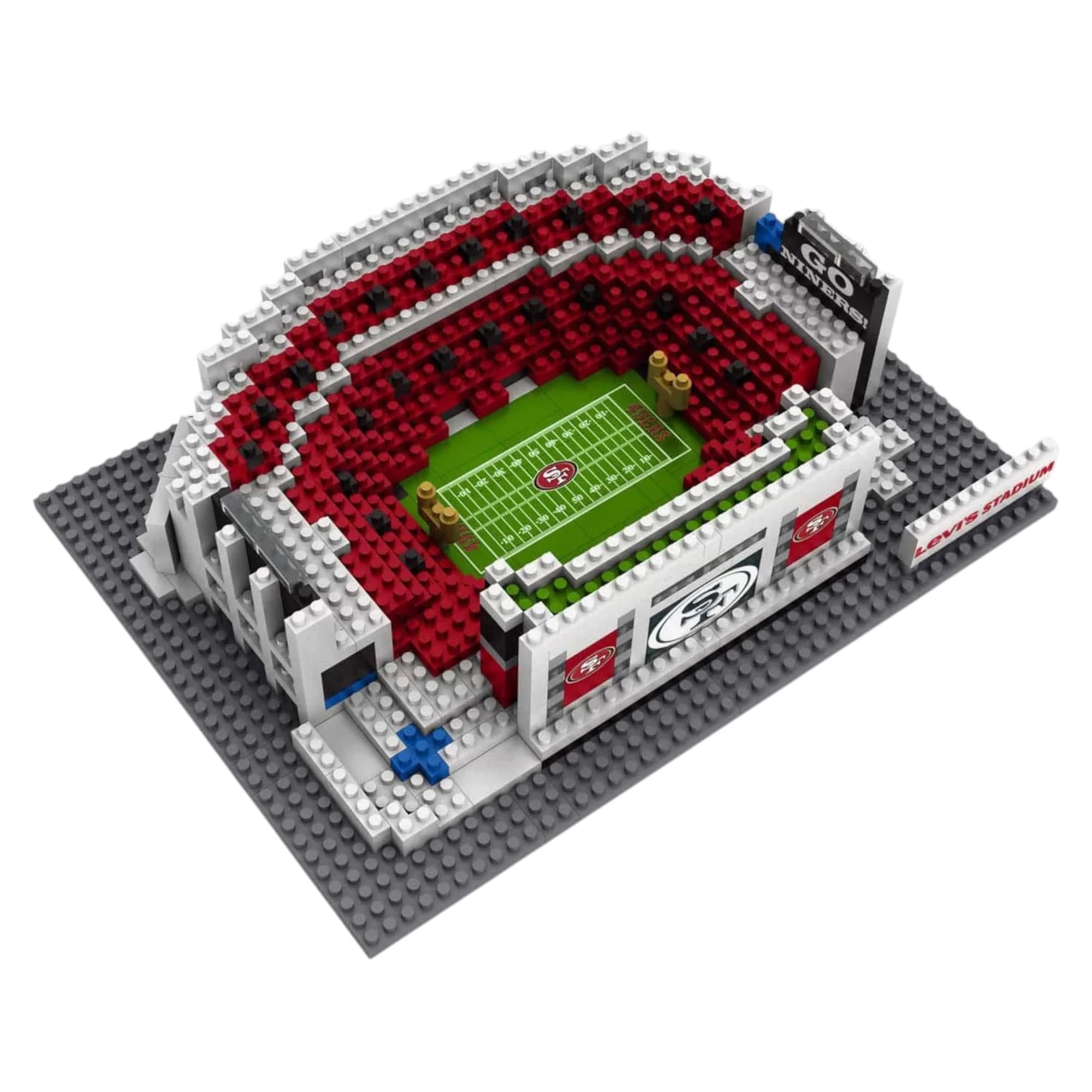 San Francisco 49ers NFL BRXLZ Mini Stadium 964-Piece Building Block Set