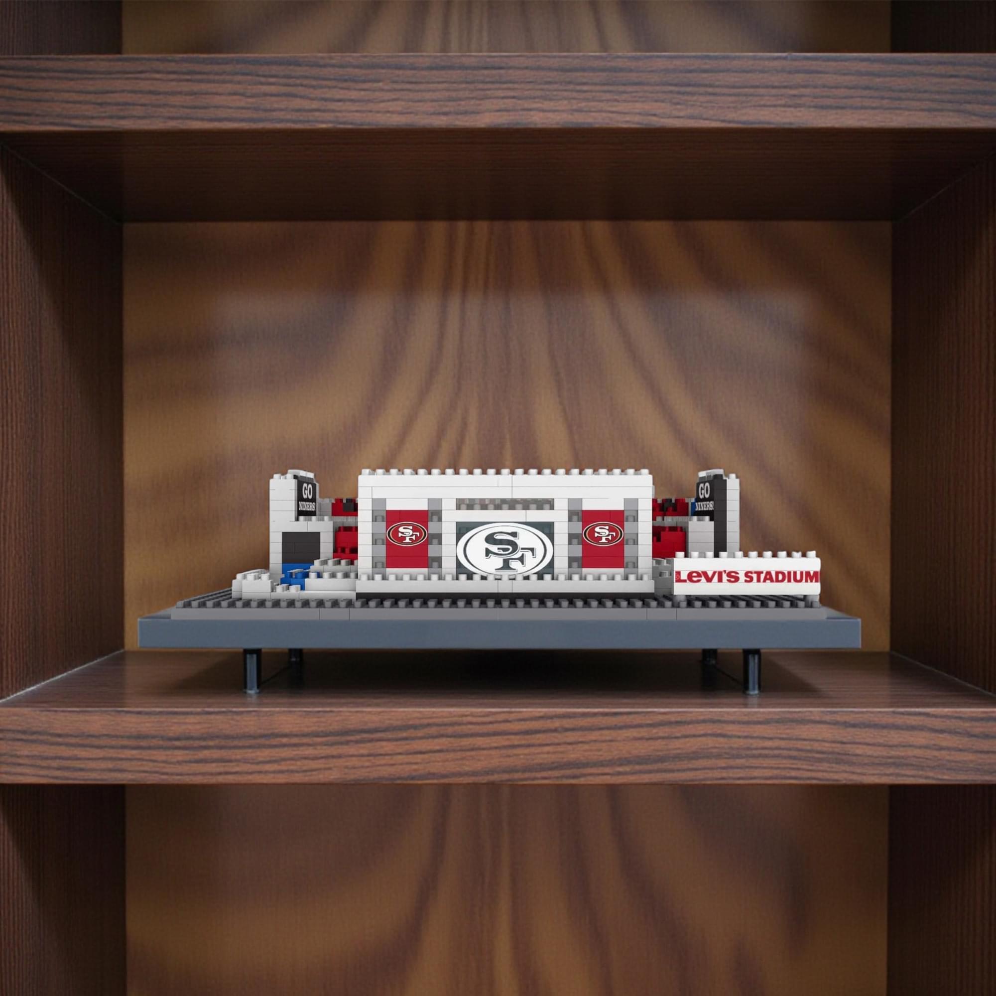 San Francisco 49ers NFL BRXLZ Mini Stadium 964-Piece Building Block Set