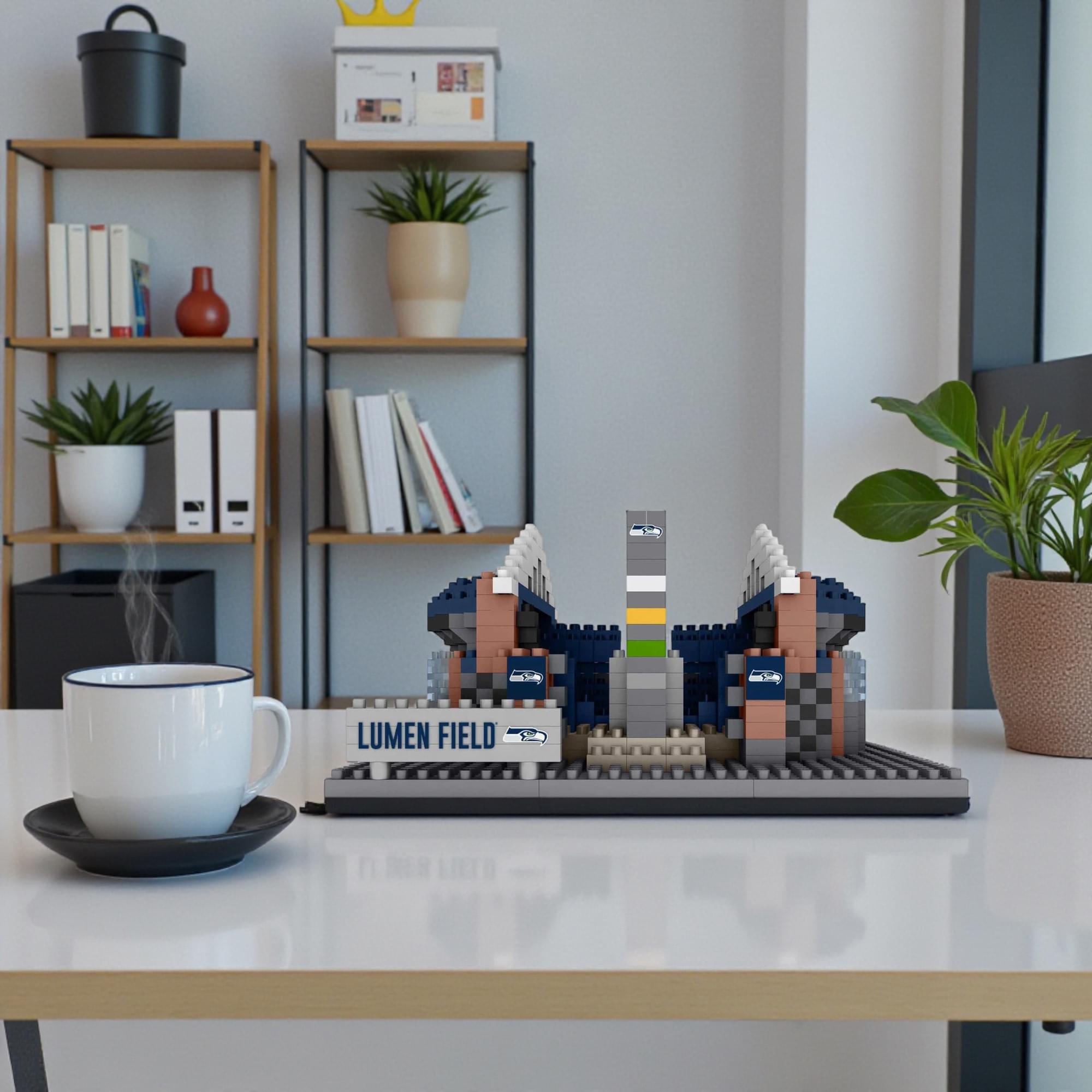 Seattle Seahawks NFL BRXLZ Mini Stadium 903-Piece Building Block Set