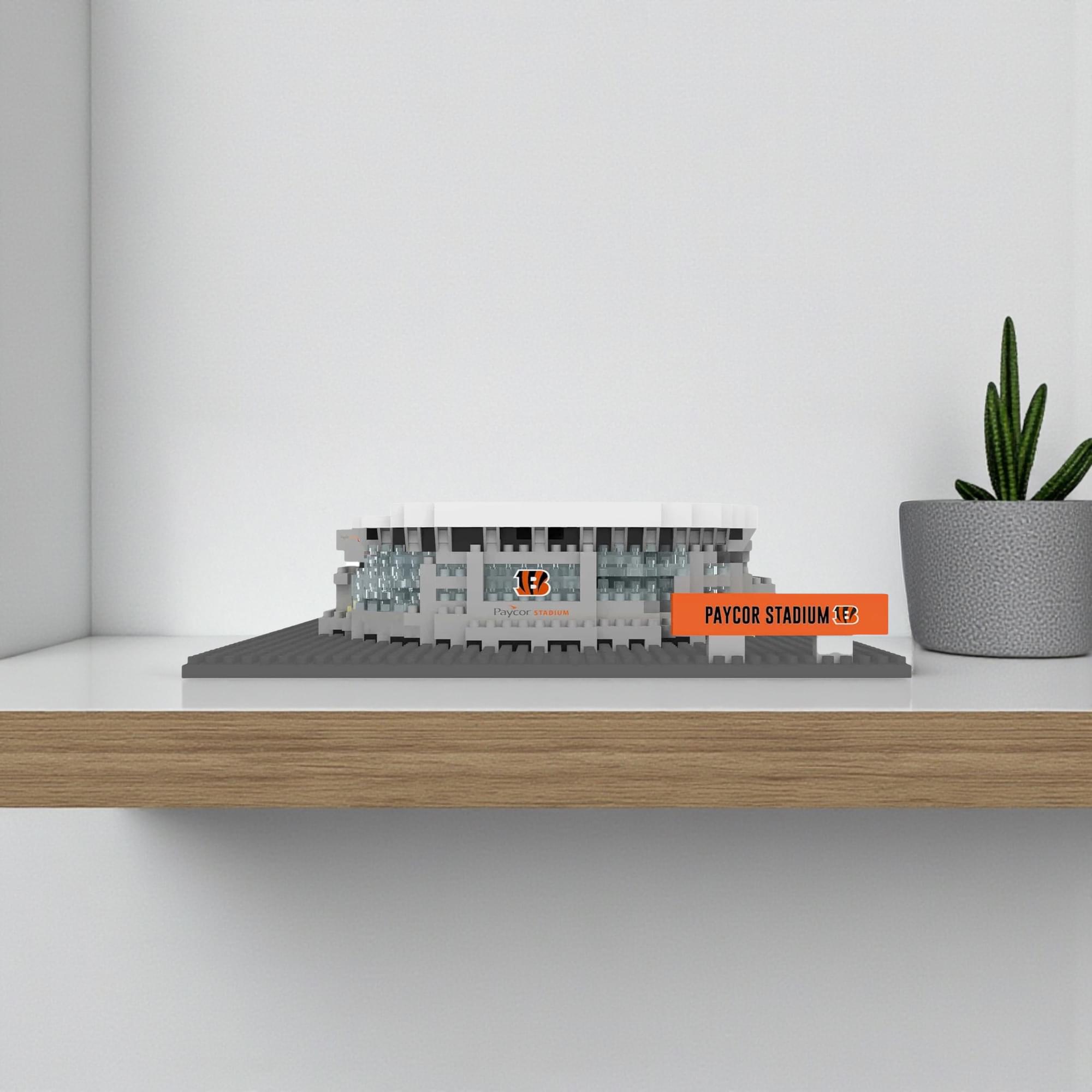 Cincinnati Bengals NFL BRXLZ Mini Stadium 811-Piece Building Block Set