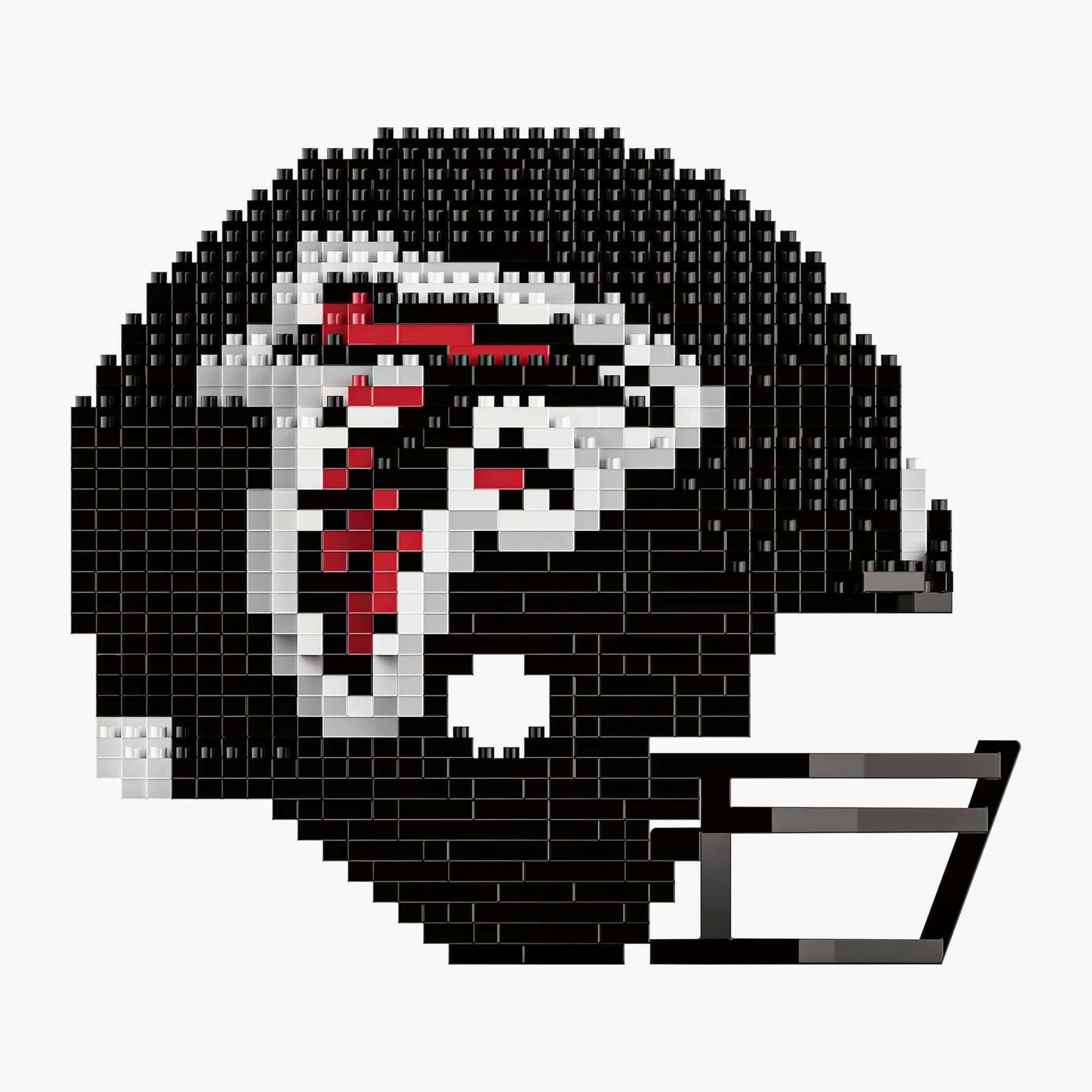 Atlanta Falcons NFL FOCO BRXLZ Helmet Building Block Set