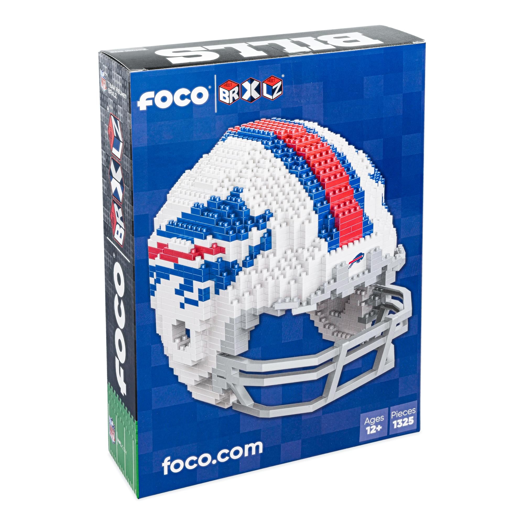 Buffalo Bills NFL FOCO BRXLZ Helmet Building Block Set