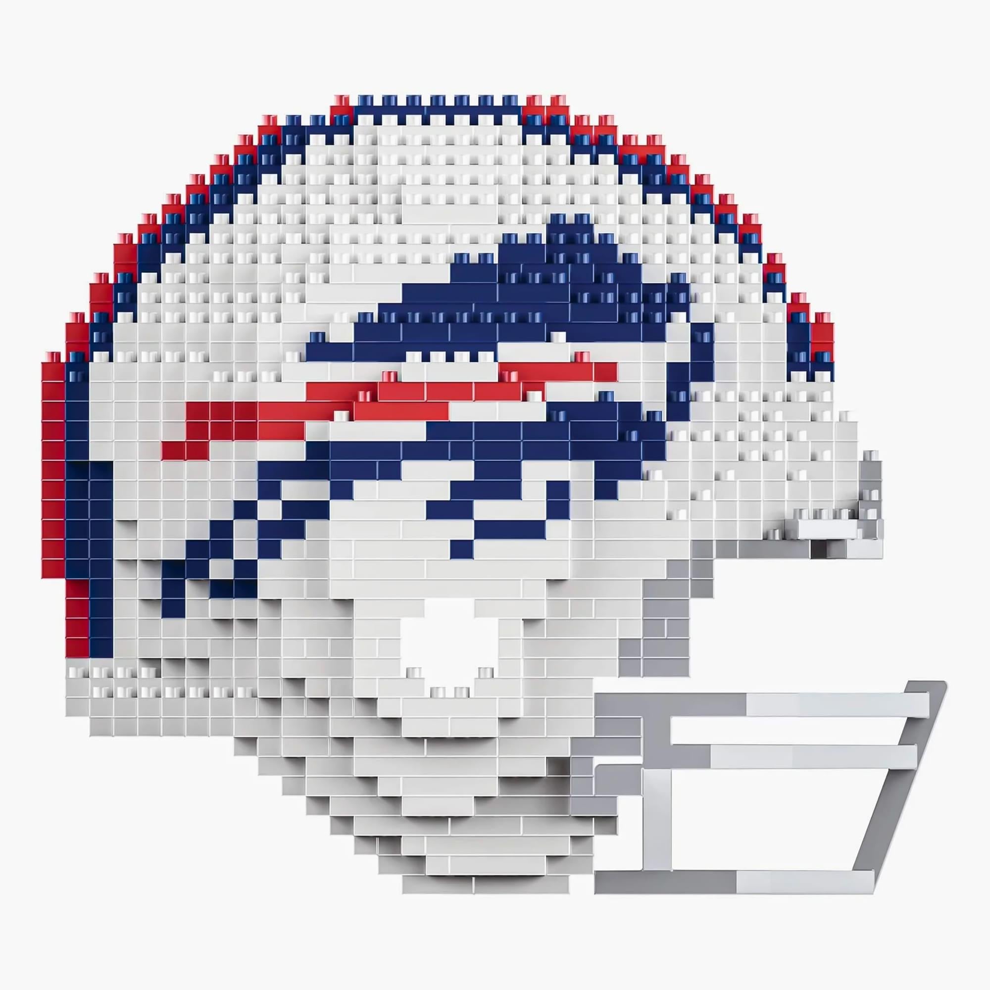 Buffalo Bills NFL FOCO BRXLZ Helmet Building Block Set