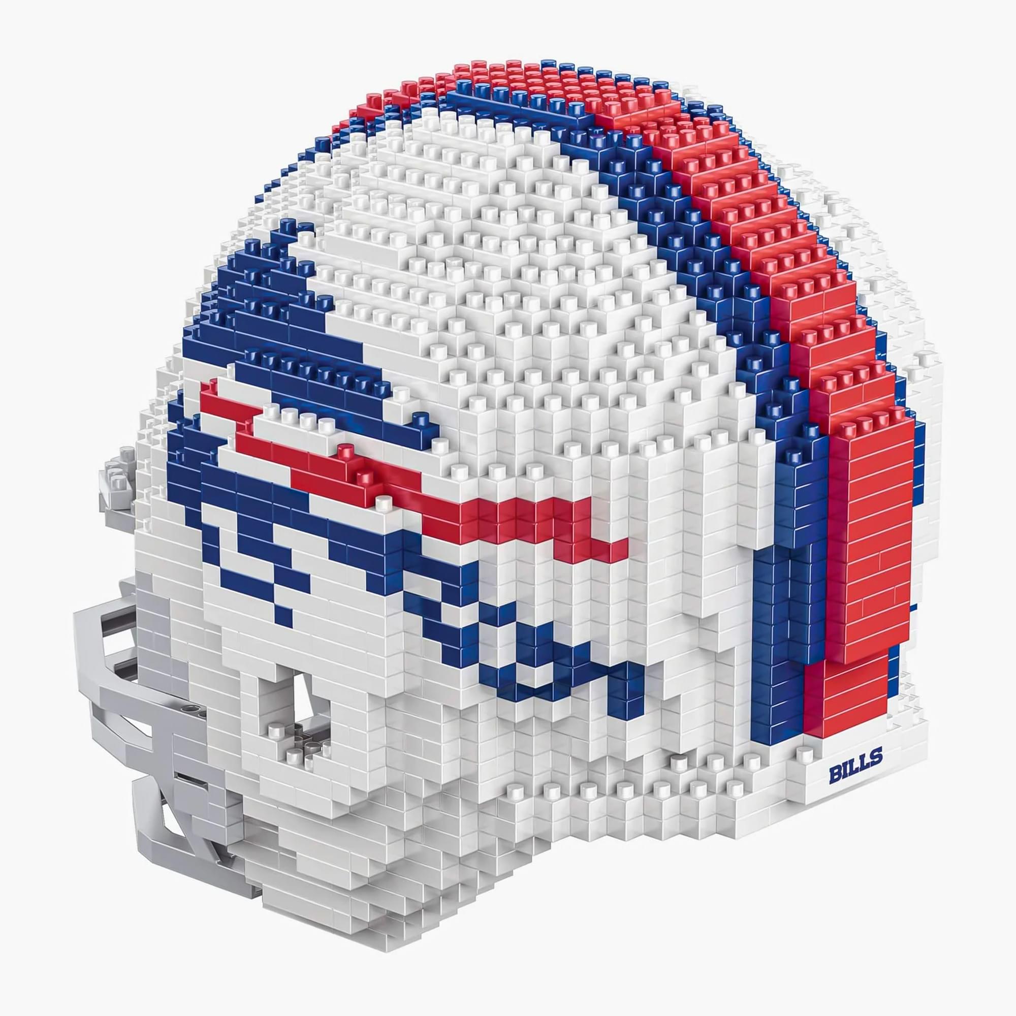 Buffalo Bills NFL FOCO BRXLZ Helmet Building Block Set