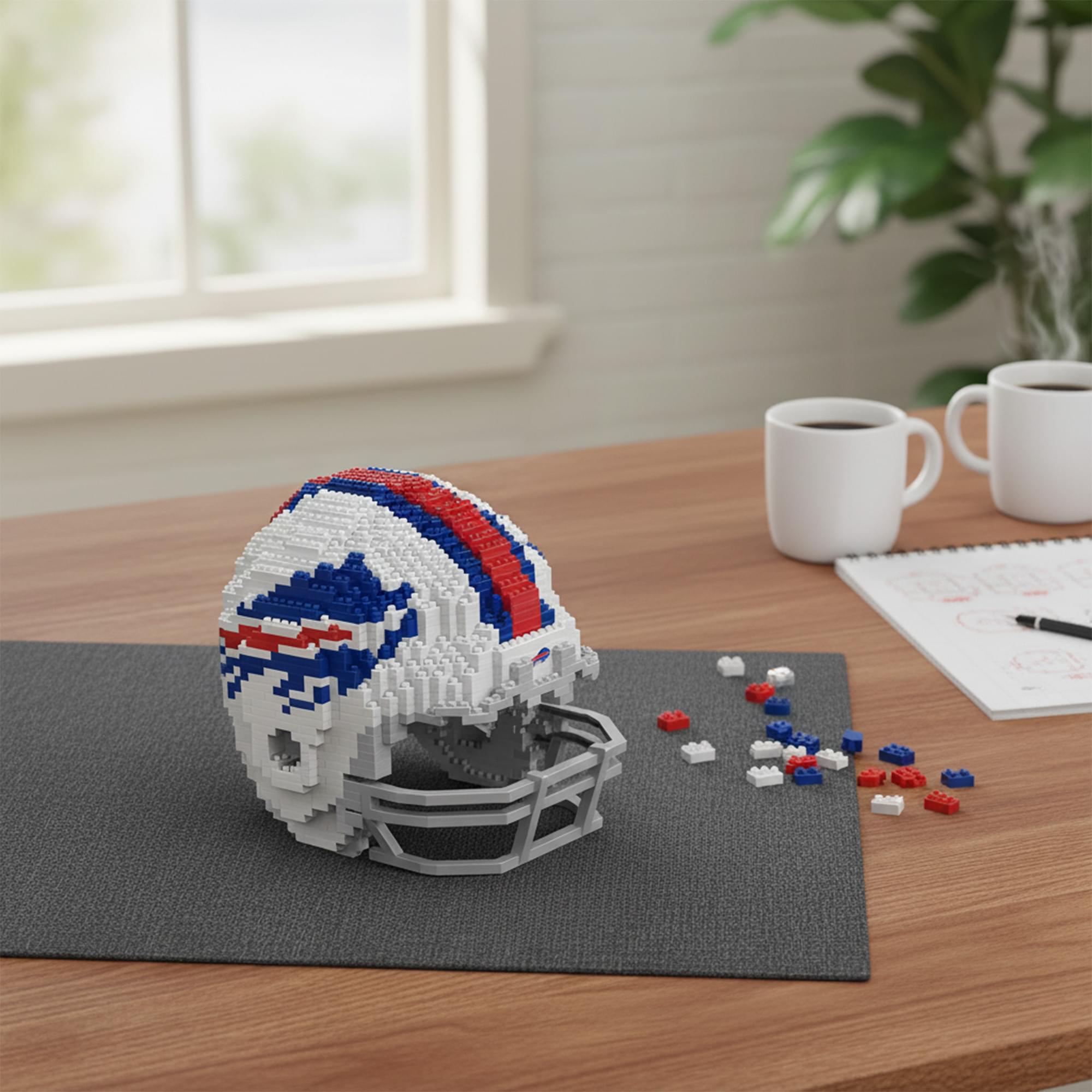 Buffalo Bills NFL FOCO BRXLZ Helmet Building Block Set