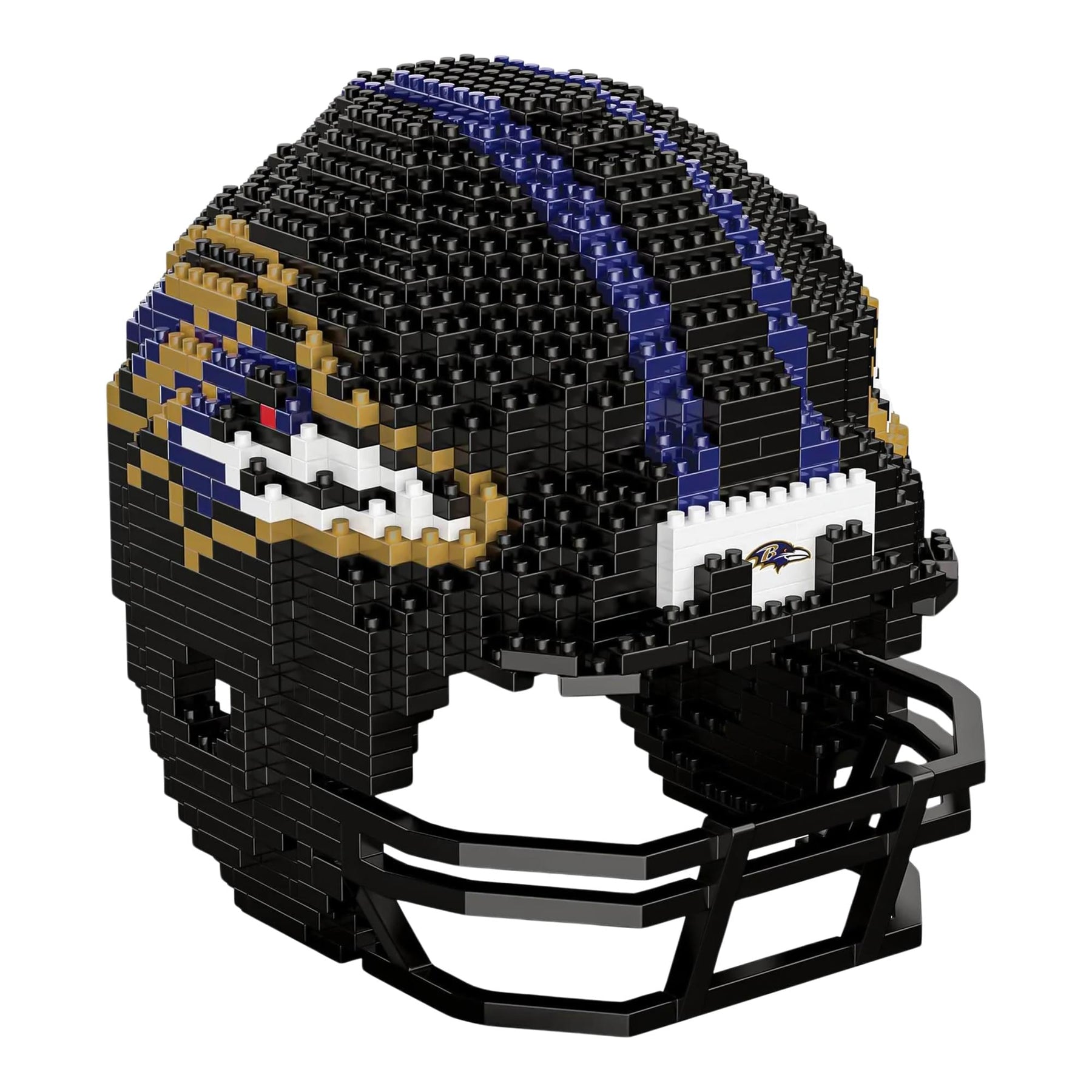 Baltimore Ravens NFL FOCO BRXLZ Helmet Building Block Set
