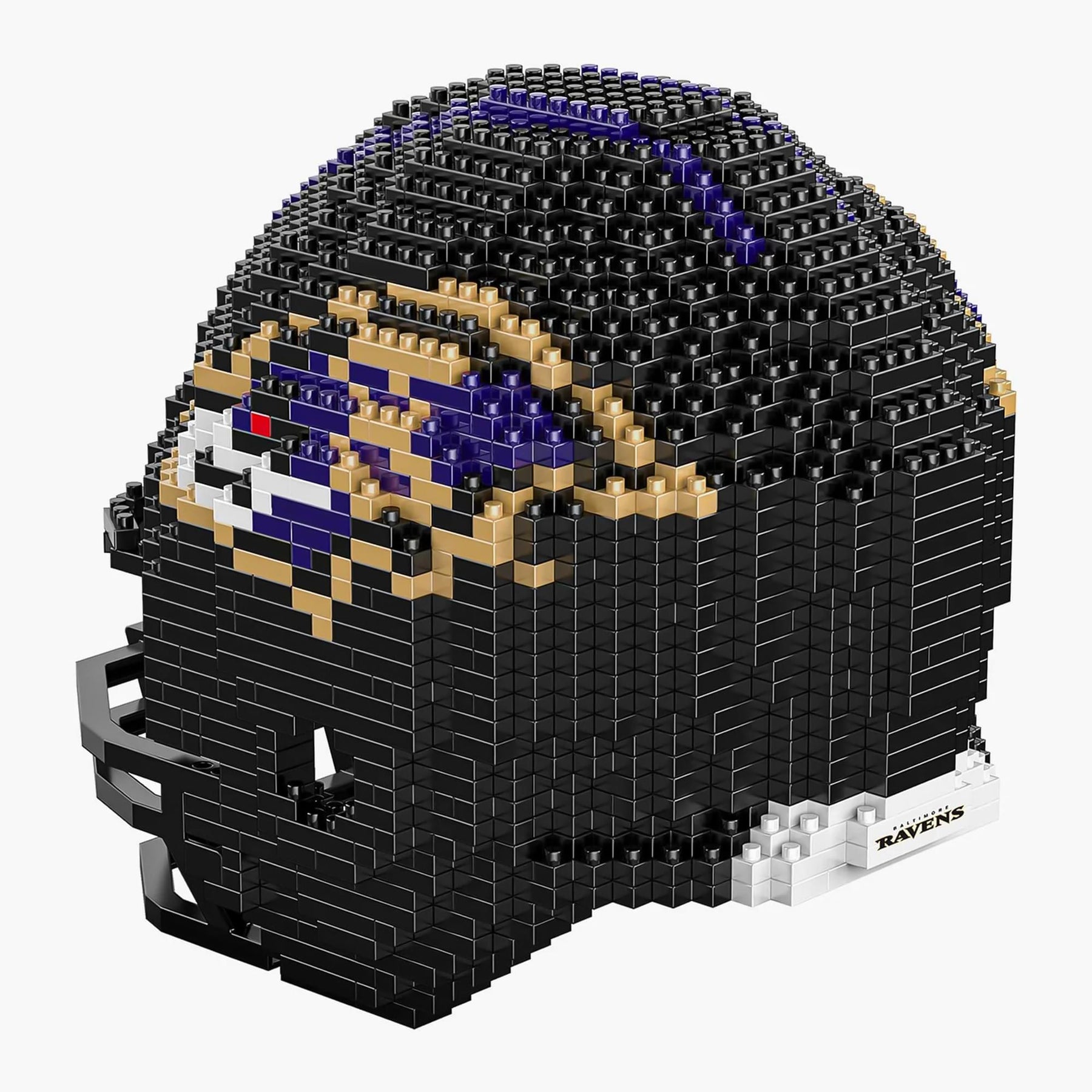 Baltimore Ravens NFL FOCO BRXLZ Helmet Building Block Set