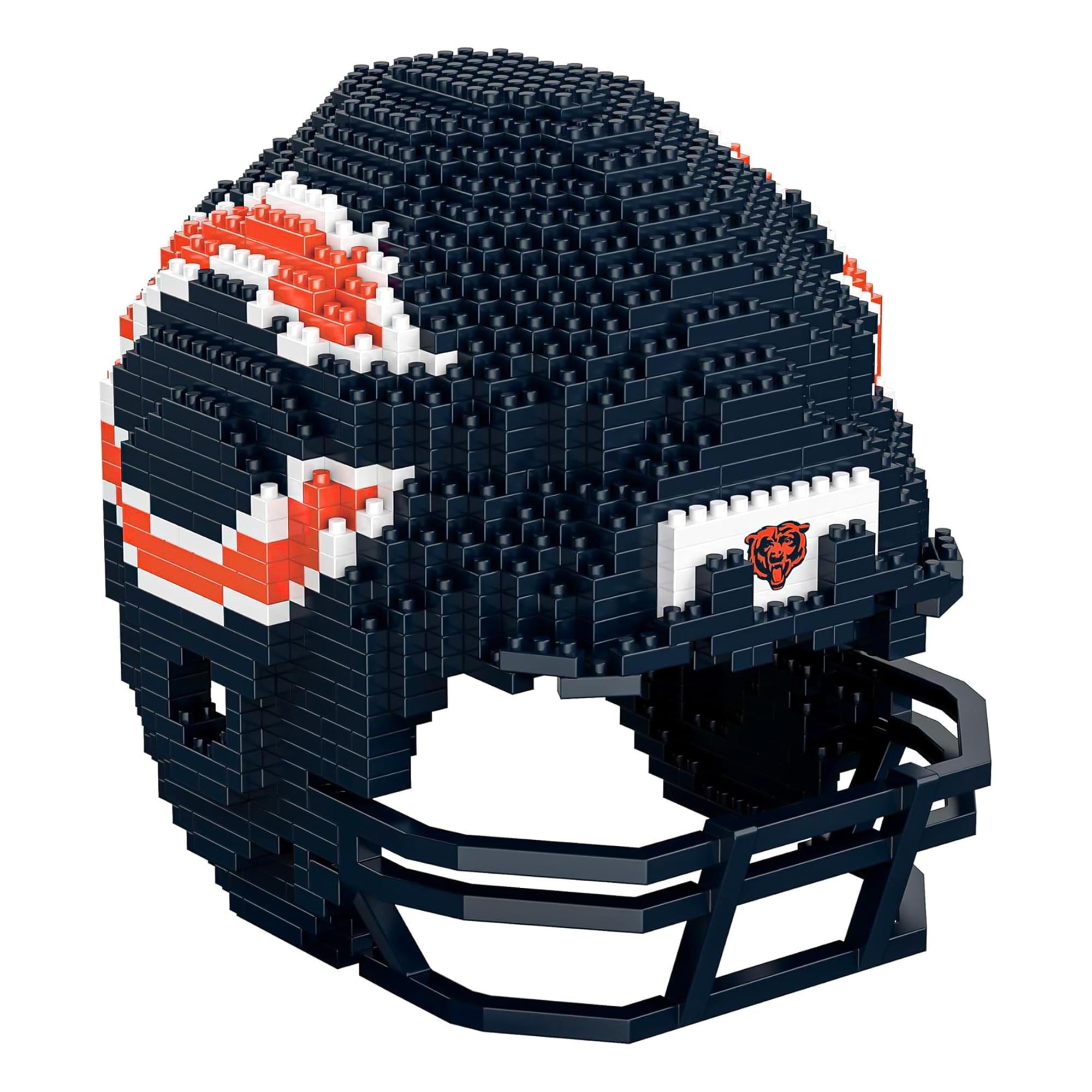 Chicago Bears NFL FOCO BRXLZ Helmet Building Block Set