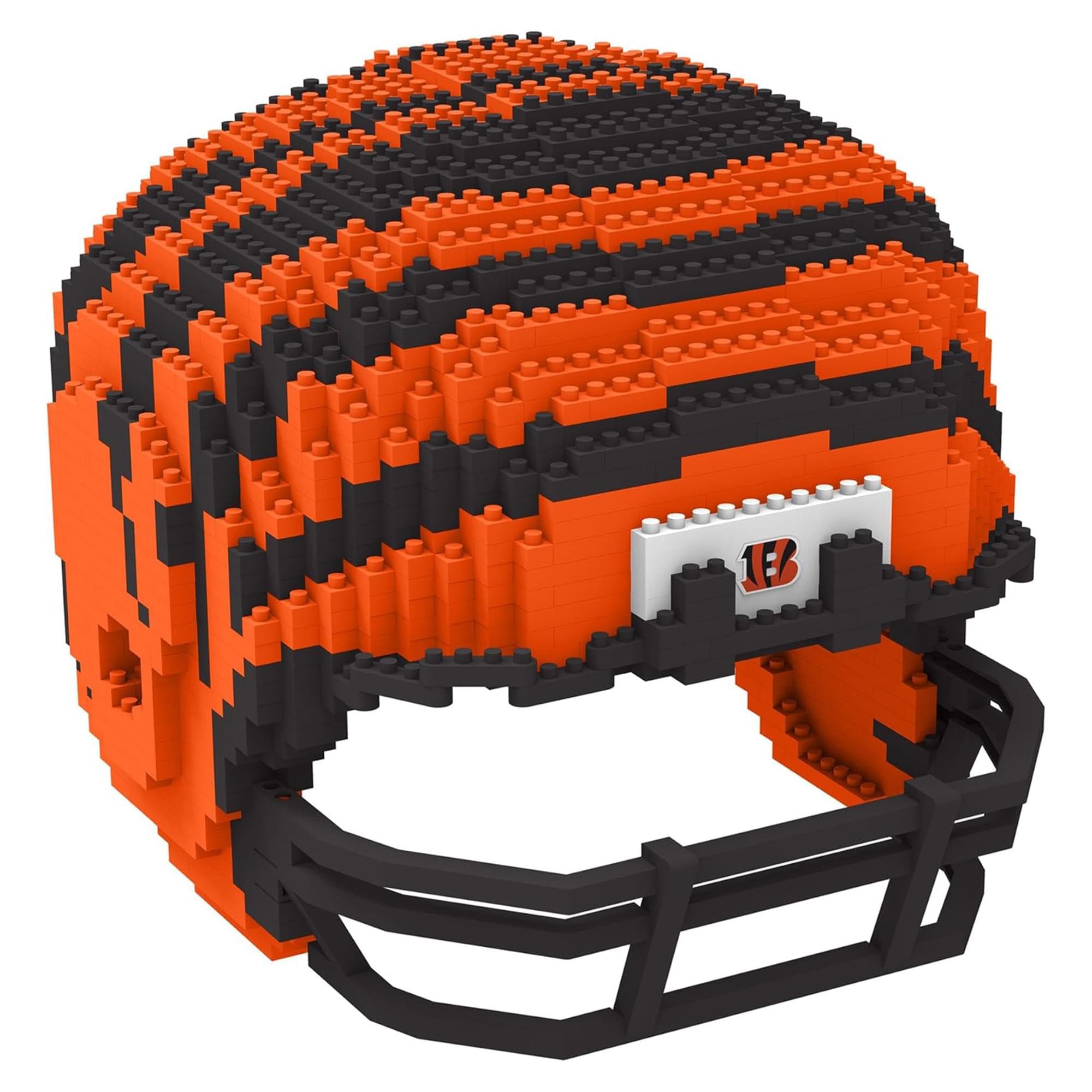 Cincinnati Bengals NFL FOCO BRXLZ Helmet Building Block Set